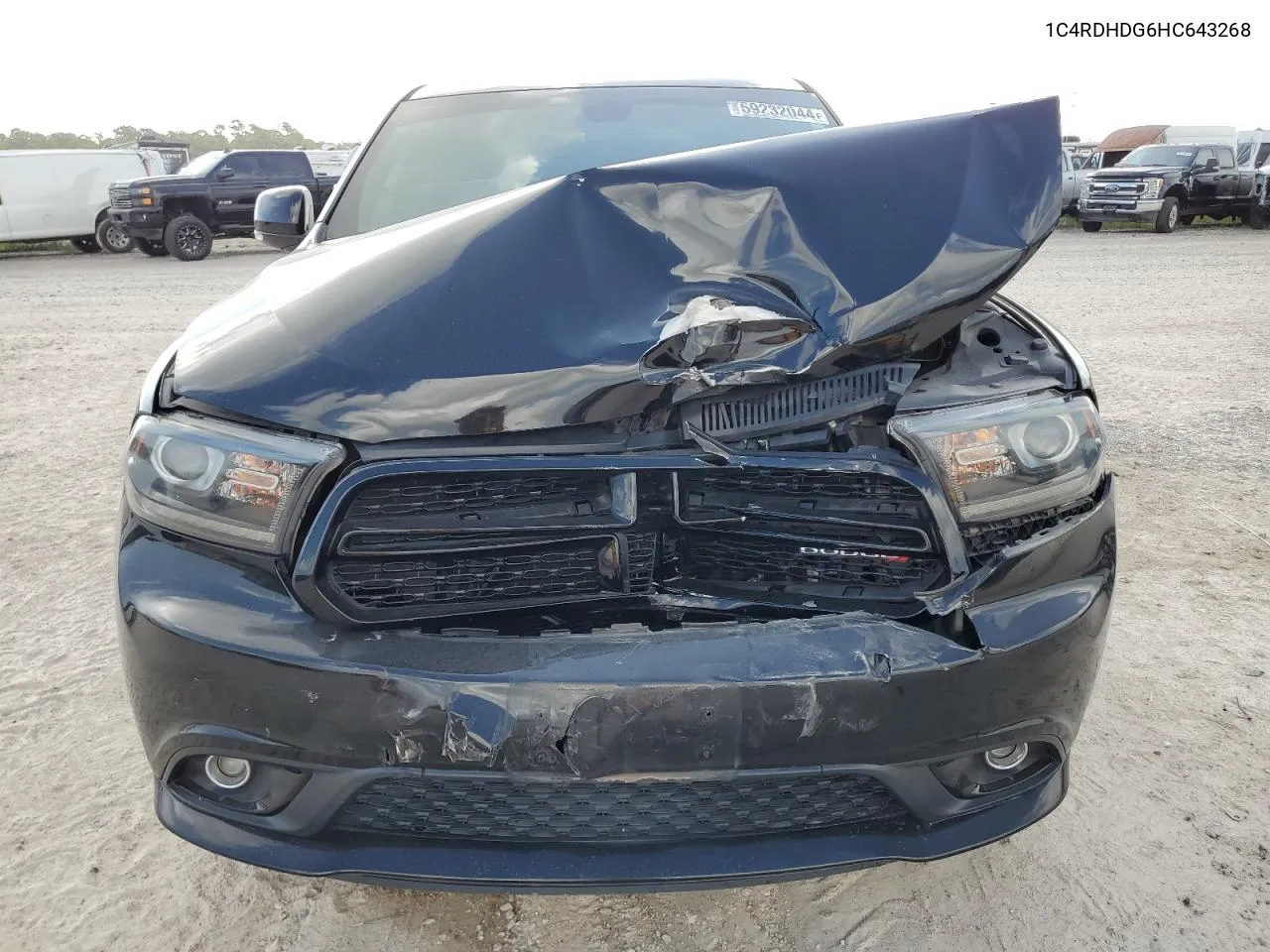 1C4RDHDG6HC643268 2017 Dodge Durango Gt