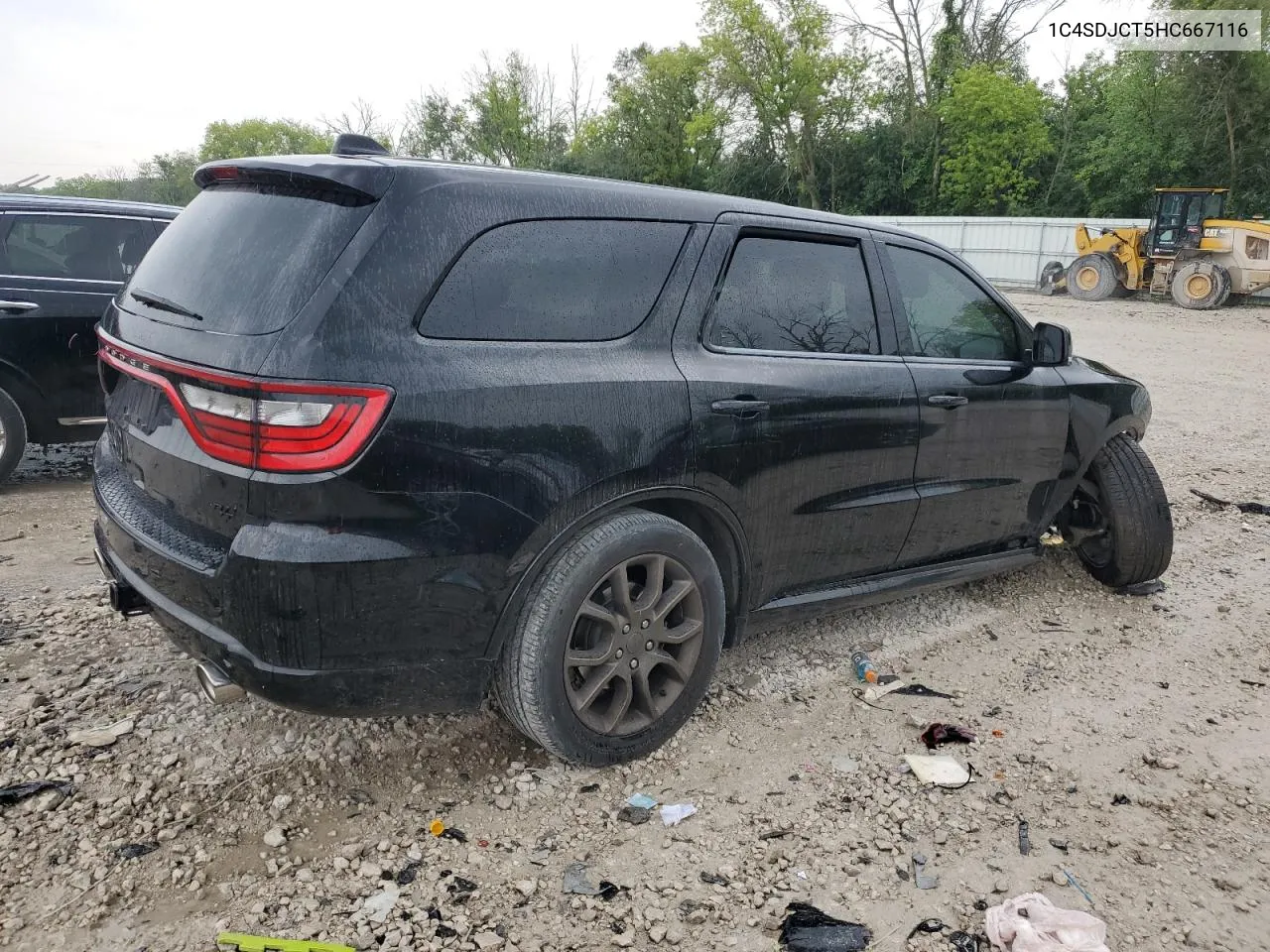 2017 Dodge Durango R/T VIN: 1C4SDJCT5HC667116 Lot: 60464844