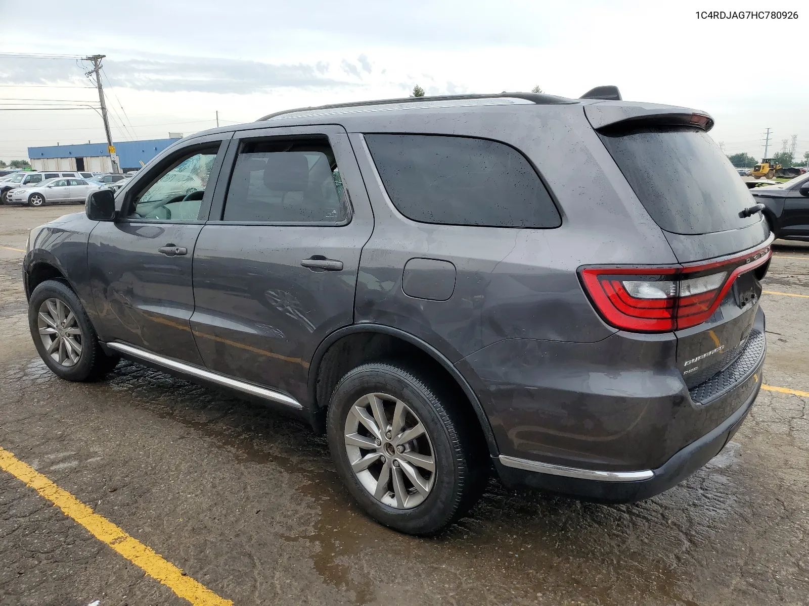 2017 Dodge Durango Sxt VIN: 1C4RDJAG7HC780926 Lot: 60481974