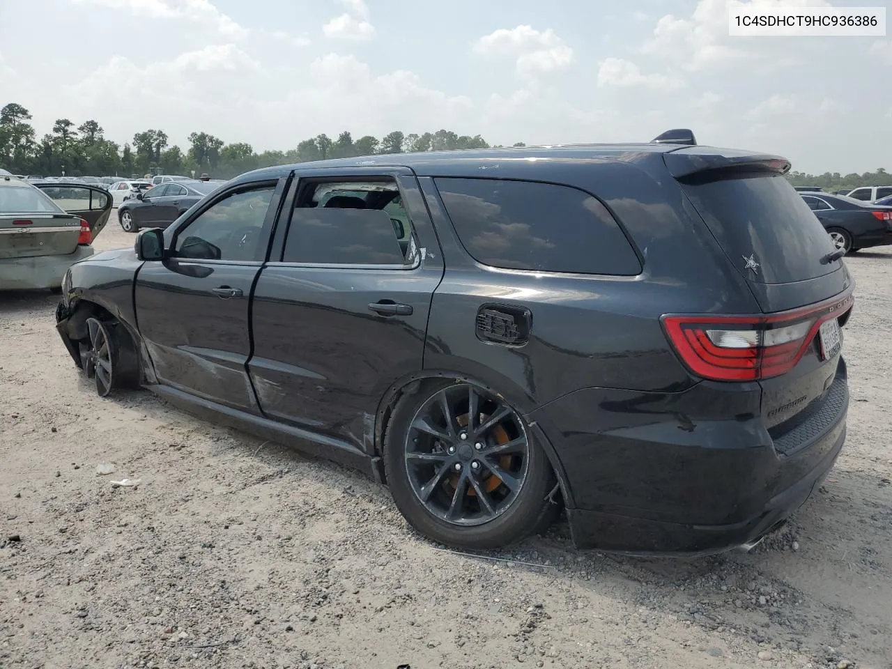 2017 Dodge Durango R/T VIN: 1C4SDHCT9HC936386 Lot: 61260824