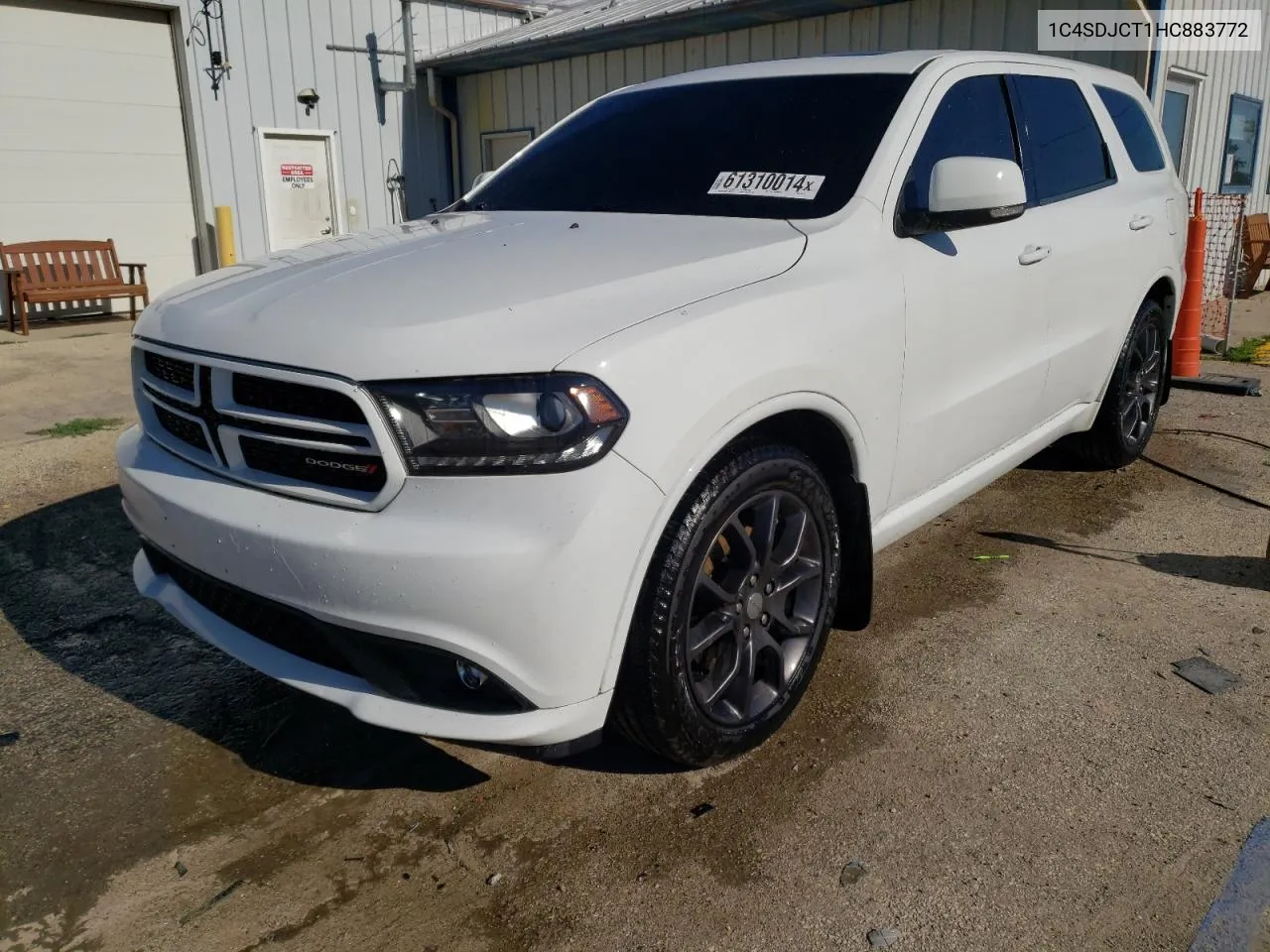 2017 Dodge Durango R/T VIN: 1C4SDJCT1HC883772 Lot: 61310014