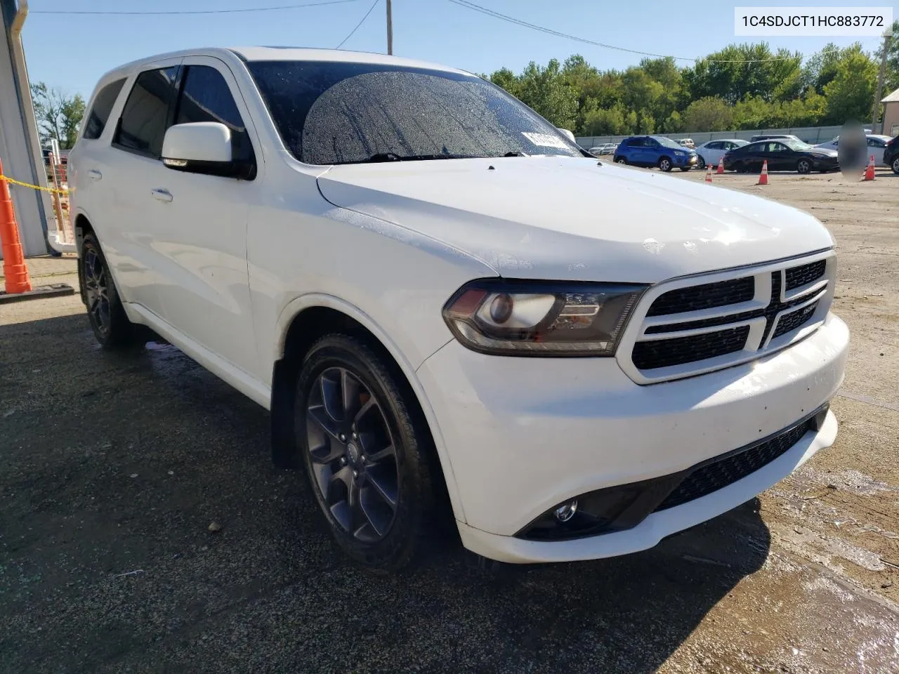 2017 Dodge Durango R/T VIN: 1C4SDJCT1HC883772 Lot: 61310014