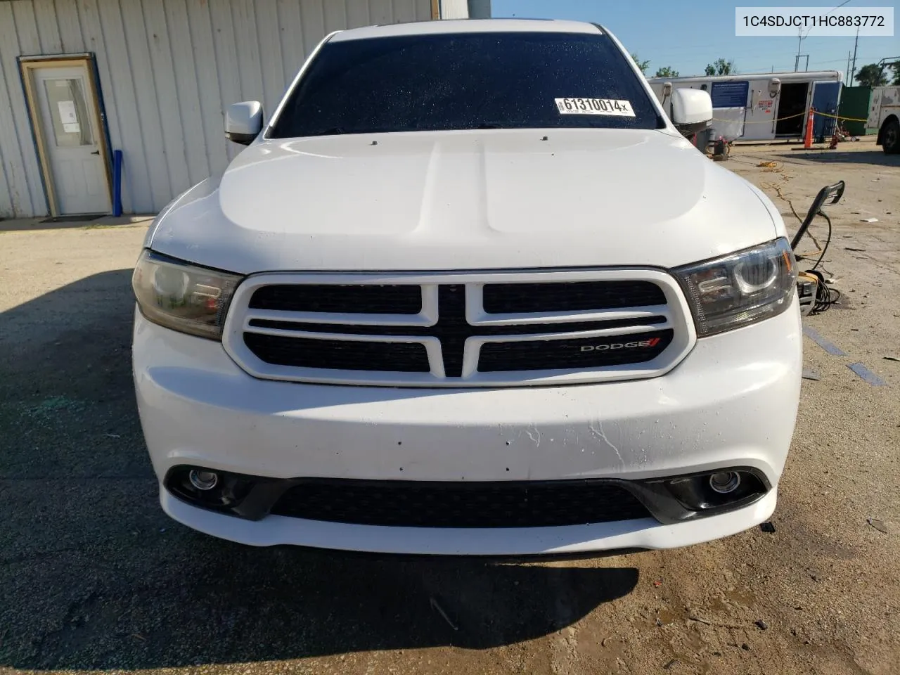 2017 Dodge Durango R/T VIN: 1C4SDJCT1HC883772 Lot: 61310014