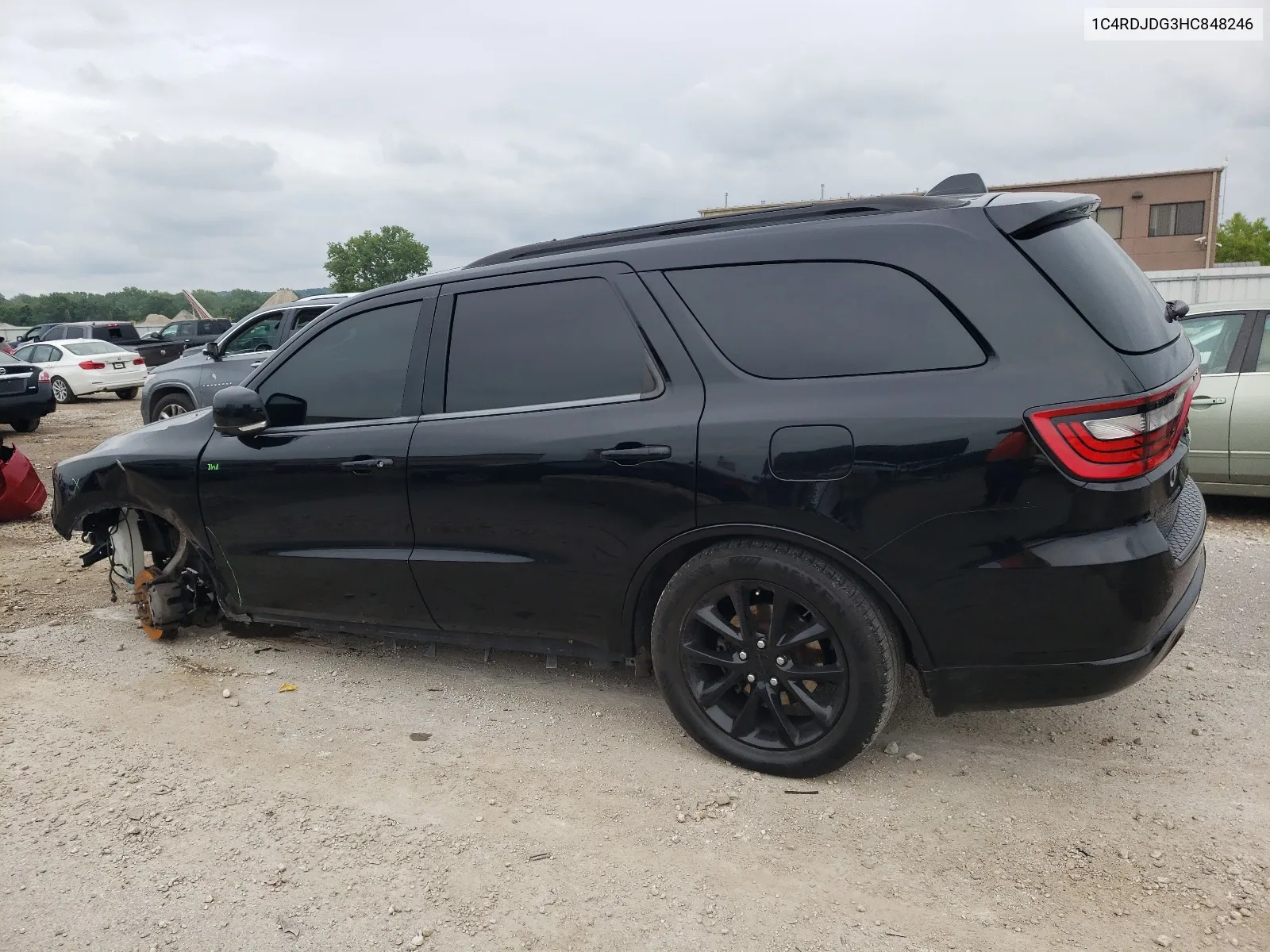 2017 Dodge Durango Gt VIN: 1C4RDJDG3HC848246 Lot: 61507534