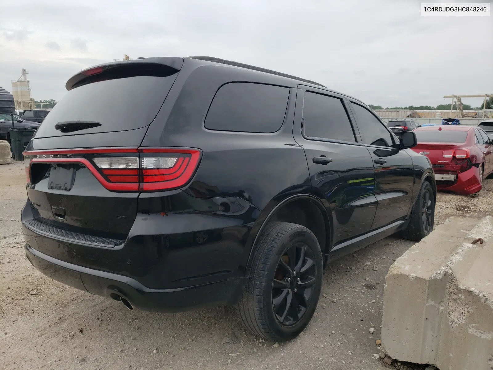 2017 Dodge Durango Gt VIN: 1C4RDJDG3HC848246 Lot: 61507534