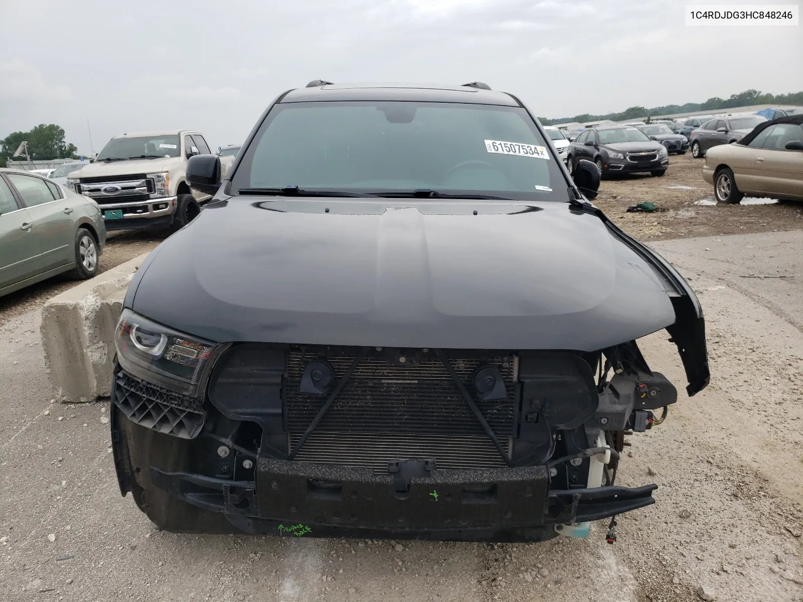 1C4RDJDG3HC848246 2017 Dodge Durango Gt