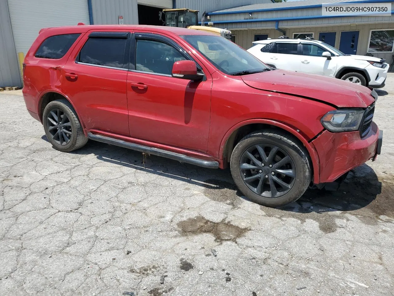 2017 Dodge Durango Gt VIN: 1C4RDJDG9HC907350 Lot: 61735504