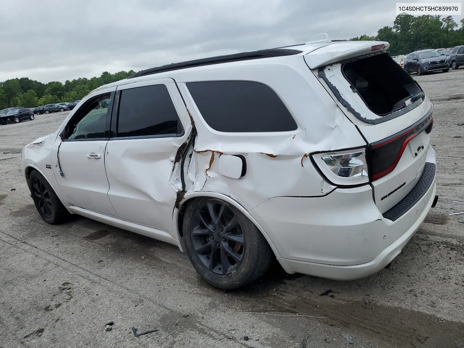 2017 Dodge Durango R/T VIN: 1C4SDHCT5HC859970 Lot: 62418064