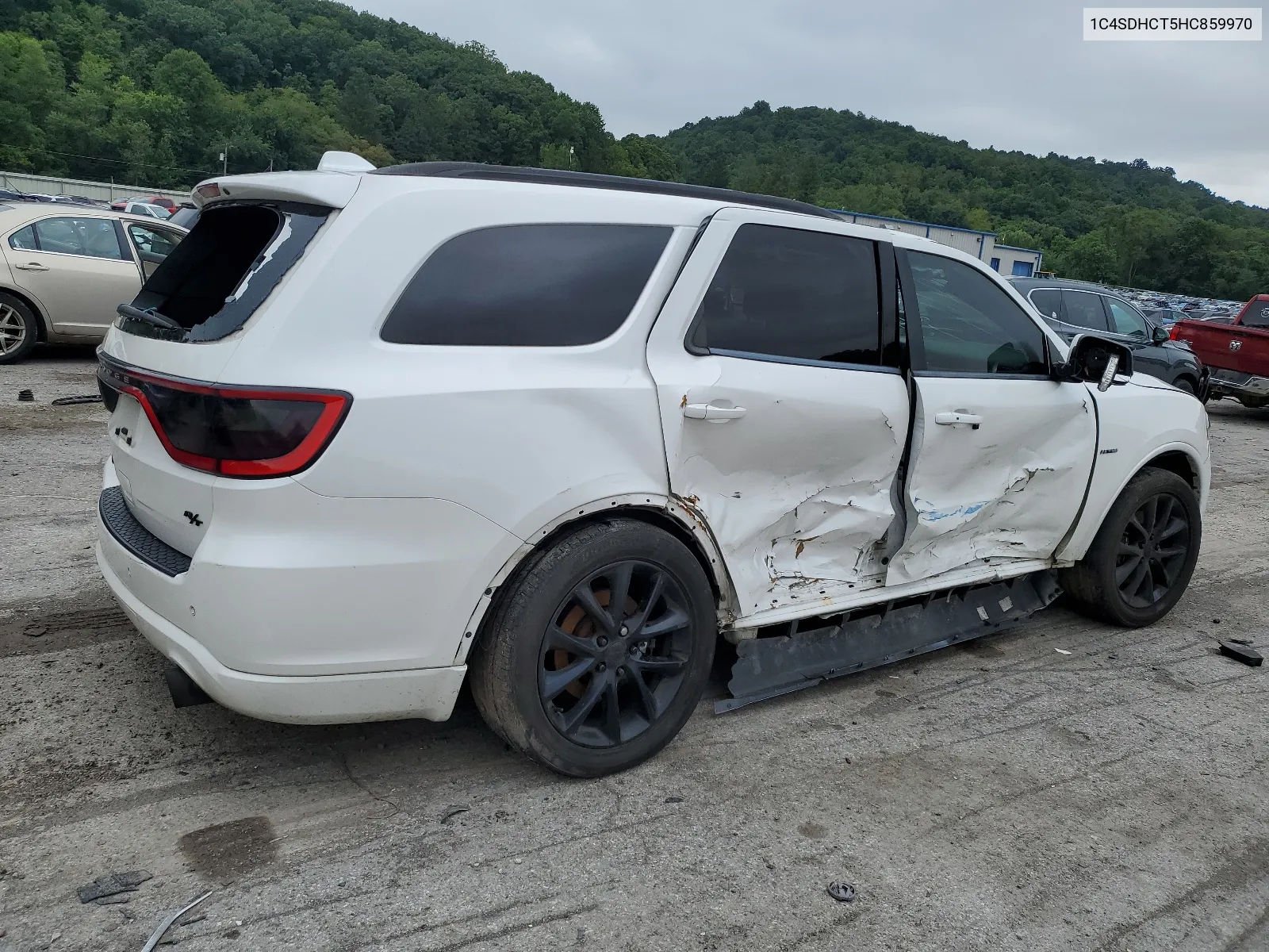 2017 Dodge Durango R/T VIN: 1C4SDHCT5HC859970 Lot: 62418064