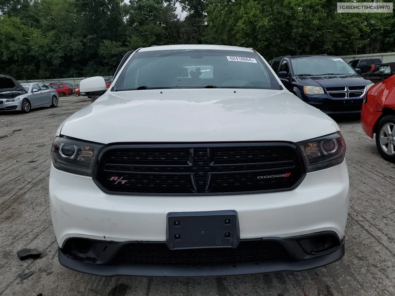 2017 Dodge Durango R/T VIN: 1C4SDHCT5HC859970 Lot: 62418064