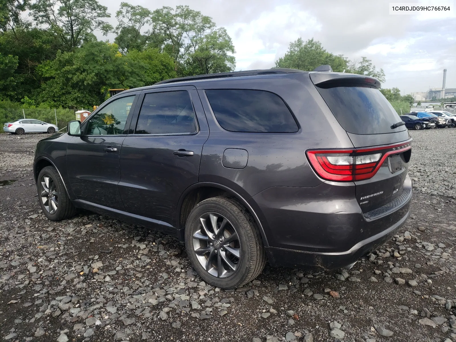 1C4RDJDG9HC766764 2017 Dodge Durango Gt