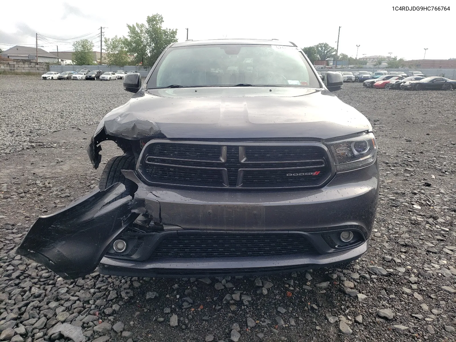 2017 Dodge Durango Gt VIN: 1C4RDJDG9HC766764 Lot: 62487594