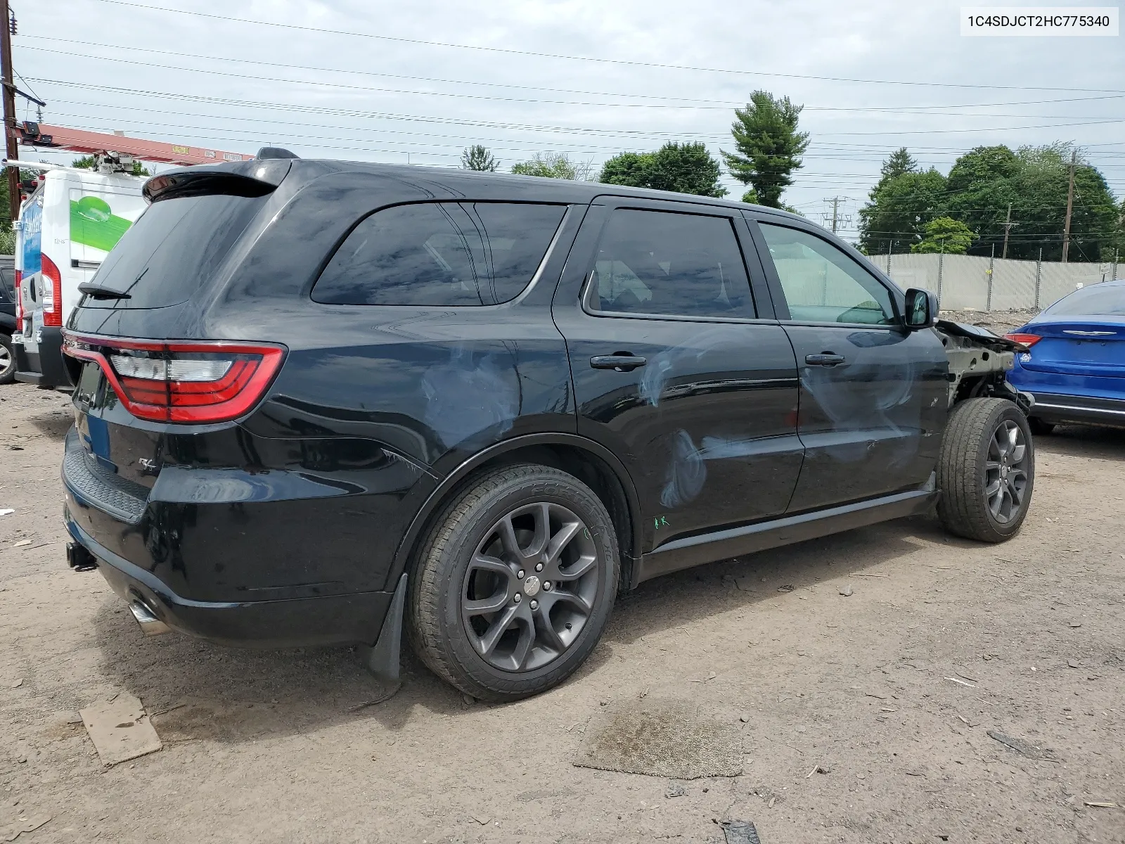 2017 Dodge Durango R/T VIN: 1C4SDJCT2HC775340 Lot: 63282814