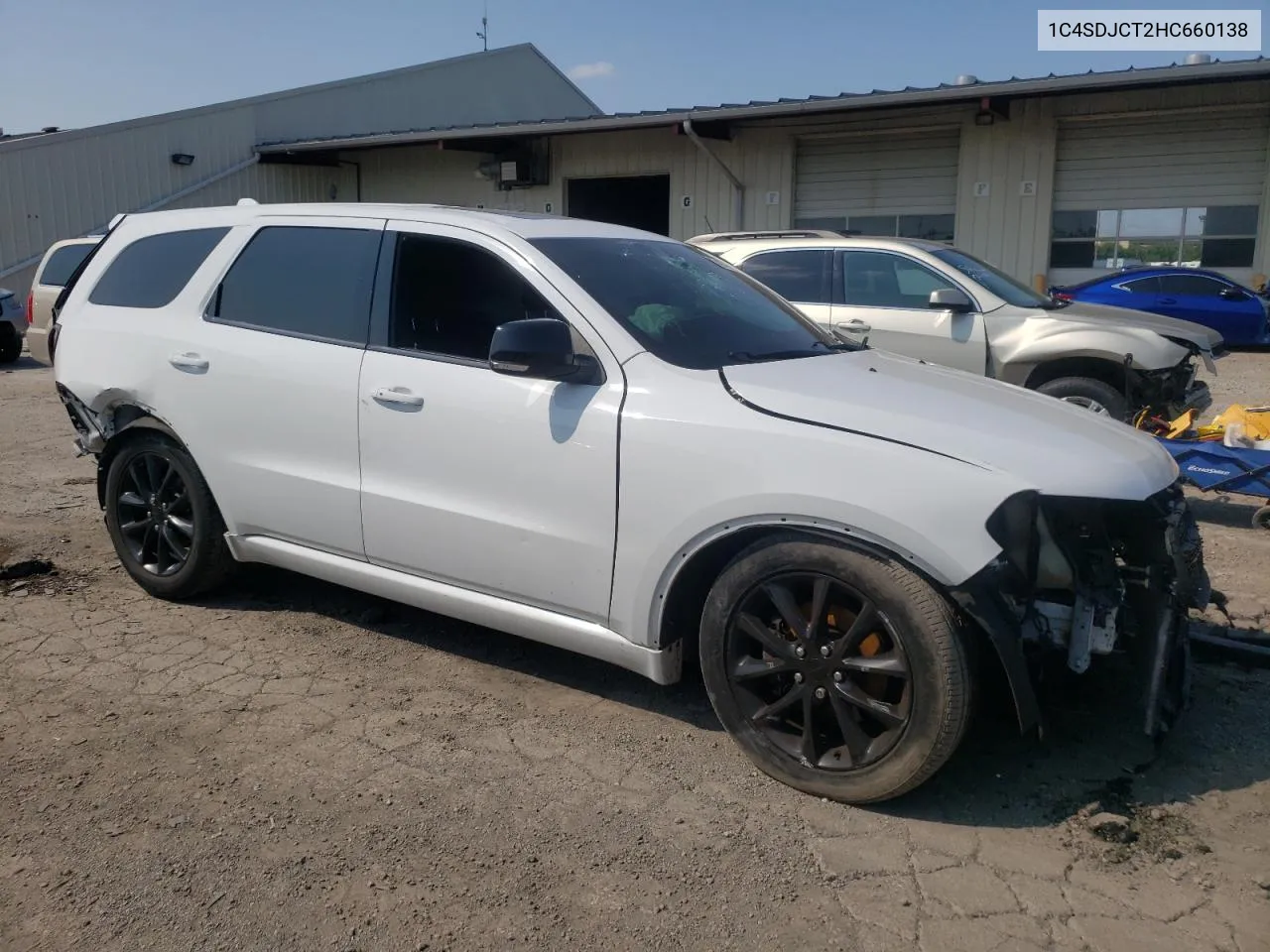 2017 Dodge Durango R/T VIN: 1C4SDJCT2HC660138 Lot: 63427304