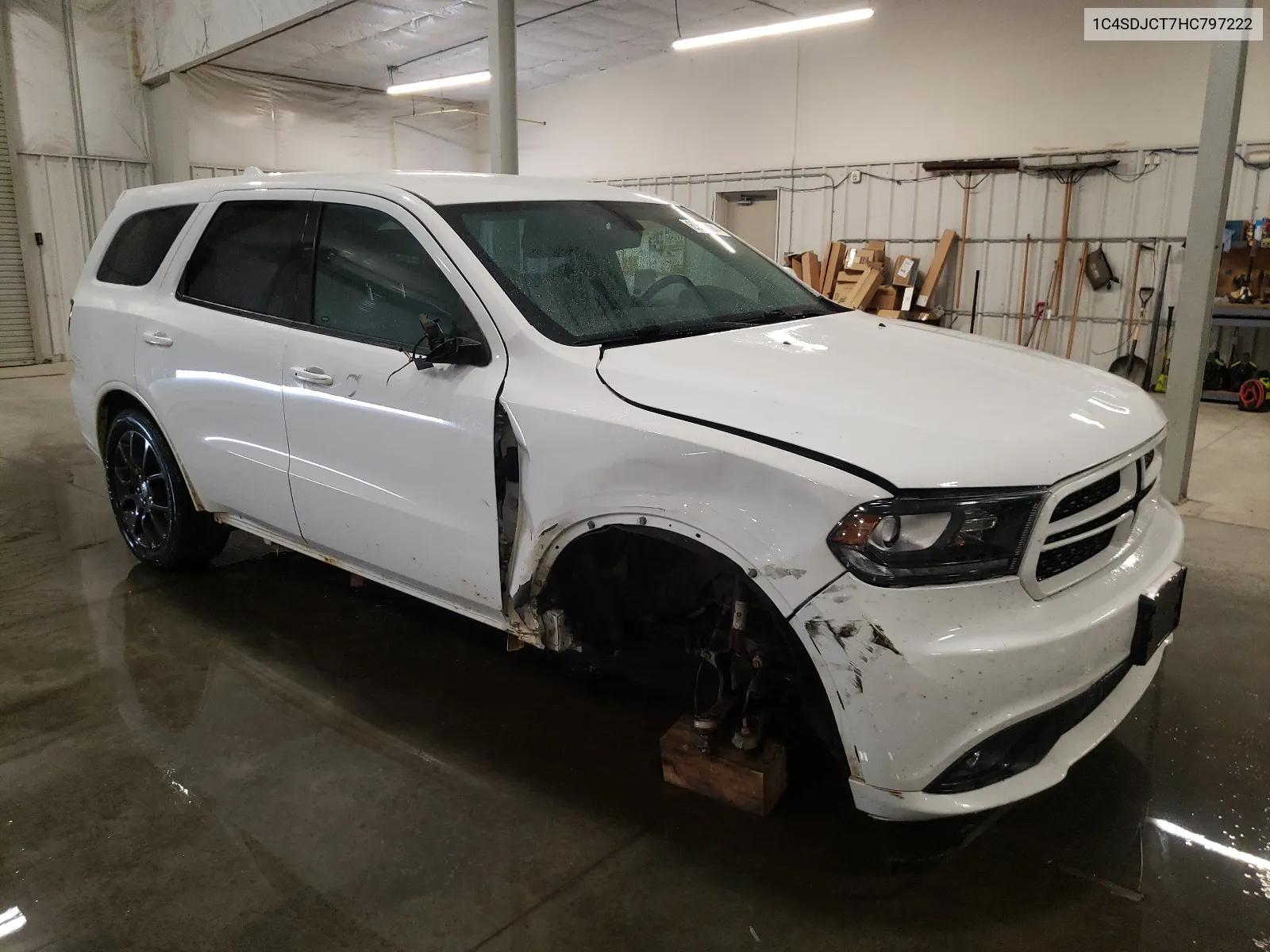 2017 Dodge Durango R/T VIN: 1C4SDJCT7HC797222 Lot: 63973894