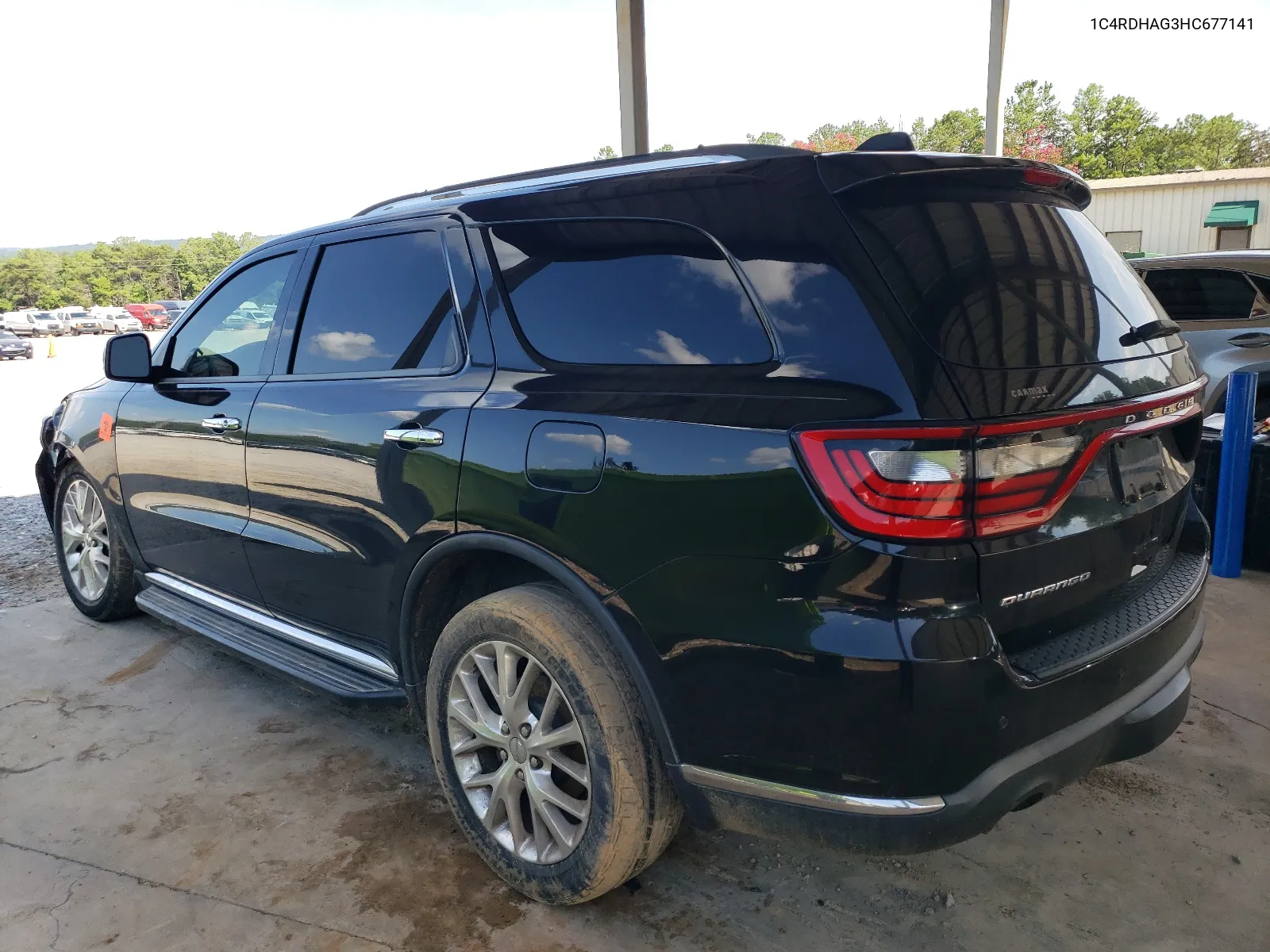 2017 Dodge Durango Sxt VIN: 1C4RDHAG3HC677141 Lot: 64823444