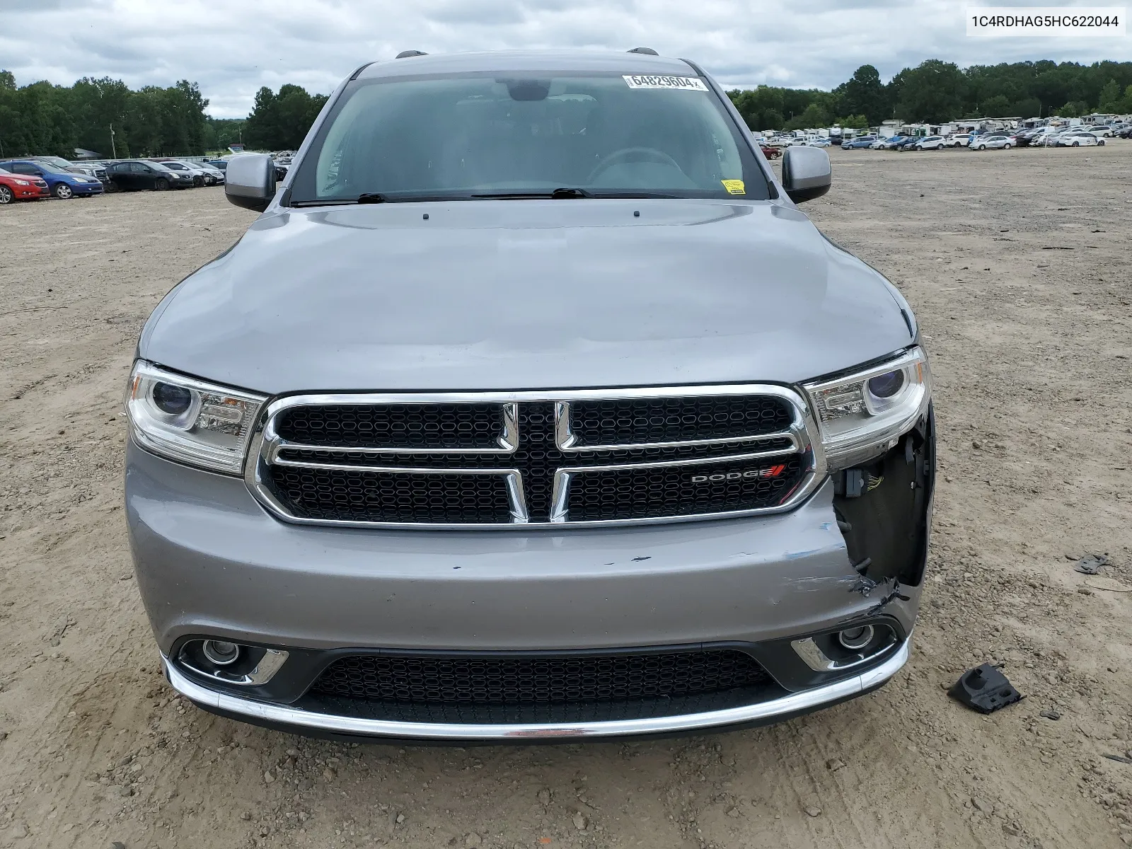 2017 Dodge Durango Sxt VIN: 1C4RDHAG5HC622044 Lot: 64829604