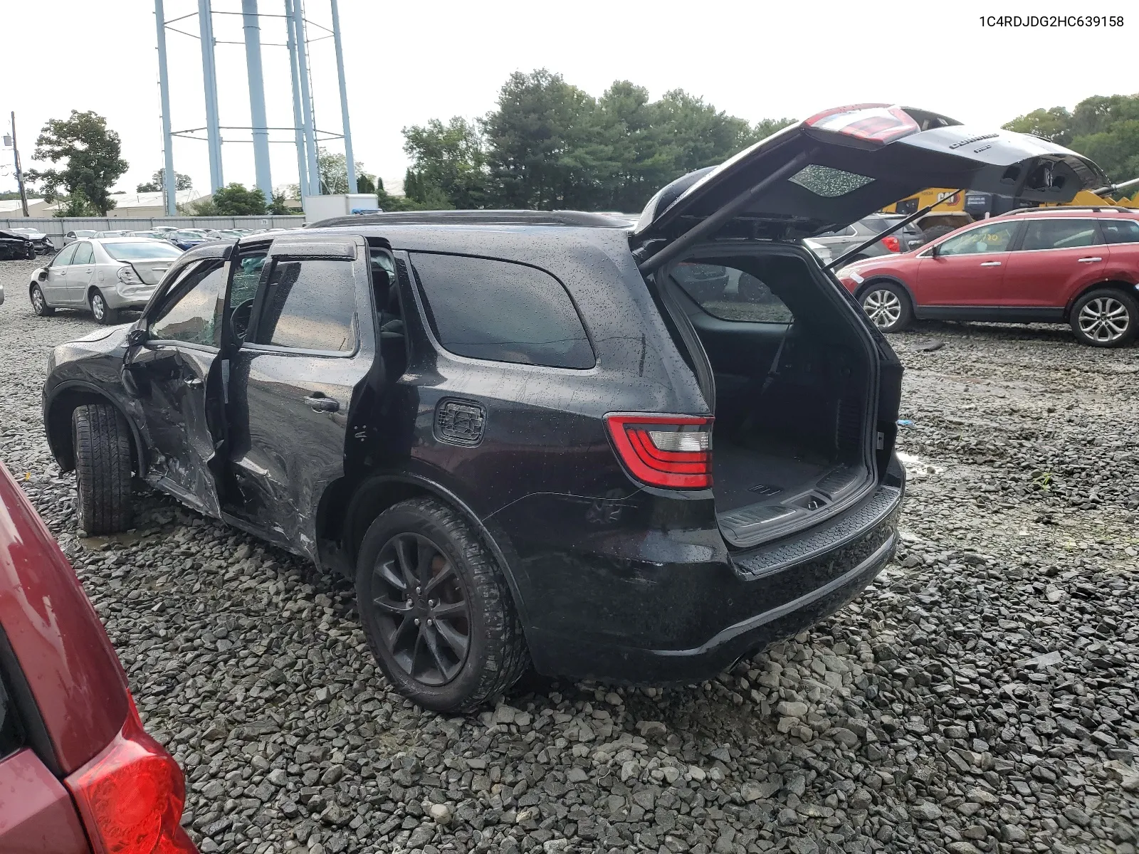 2017 Dodge Durango Gt VIN: 1C4RDJDG2HC639158 Lot: 64861384