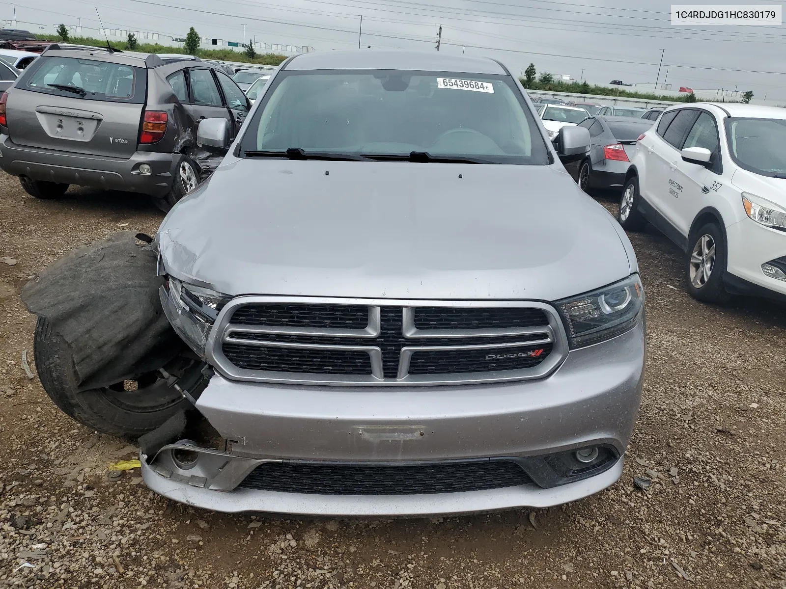 1C4RDJDG1HC830179 2017 Dodge Durango Gt