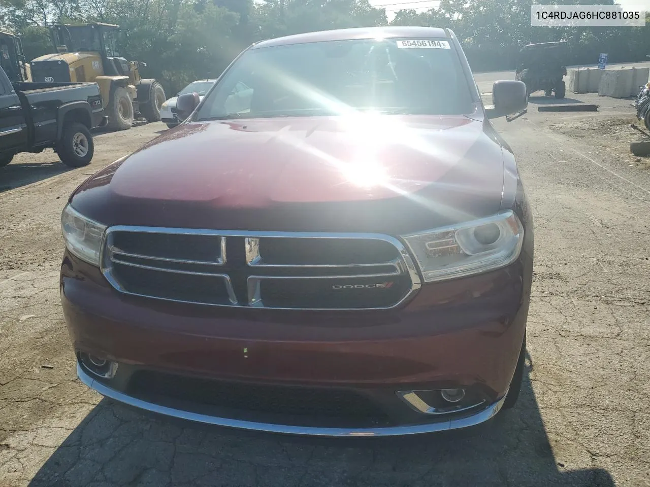 1C4RDJAG6HC881035 2017 Dodge Durango Sxt