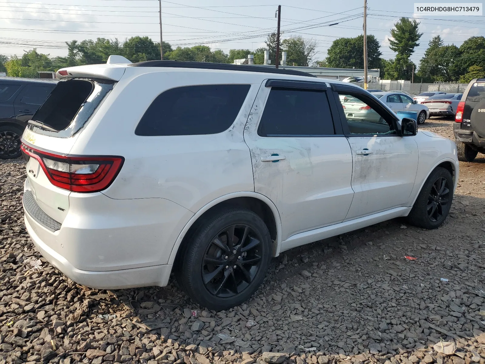 2017 Dodge Durango Gt VIN: 1C4RDHDG8HC713479 Lot: 66347394