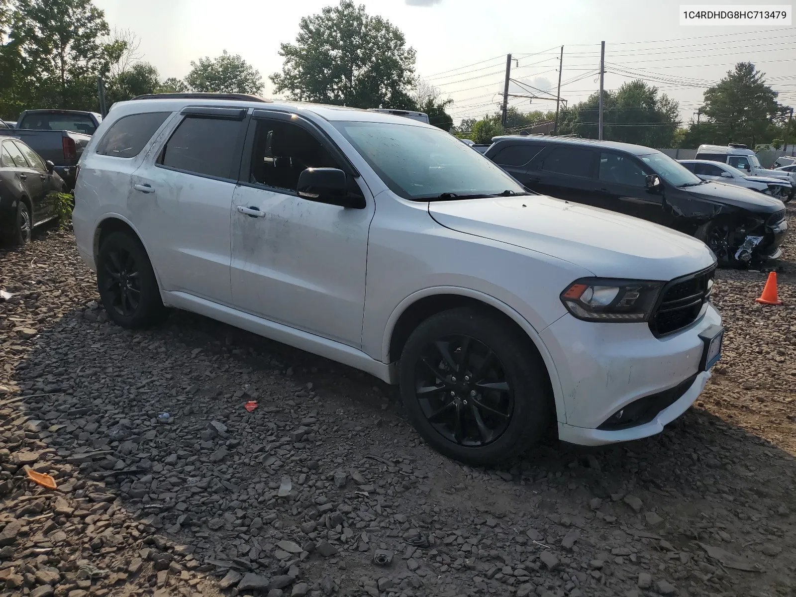 2017 Dodge Durango Gt VIN: 1C4RDHDG8HC713479 Lot: 66347394