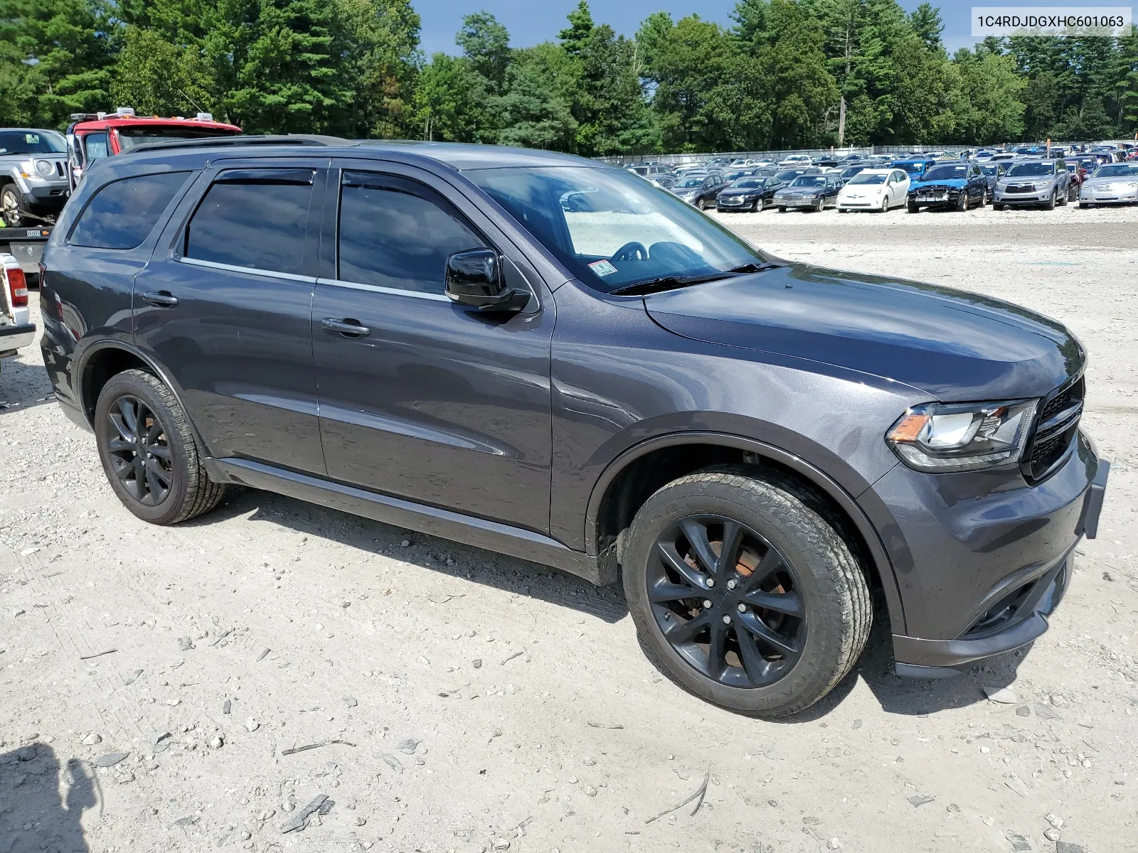 2017 Dodge Durango Gt VIN: 1C4RDJDGXHC601063 Lot: 67034984