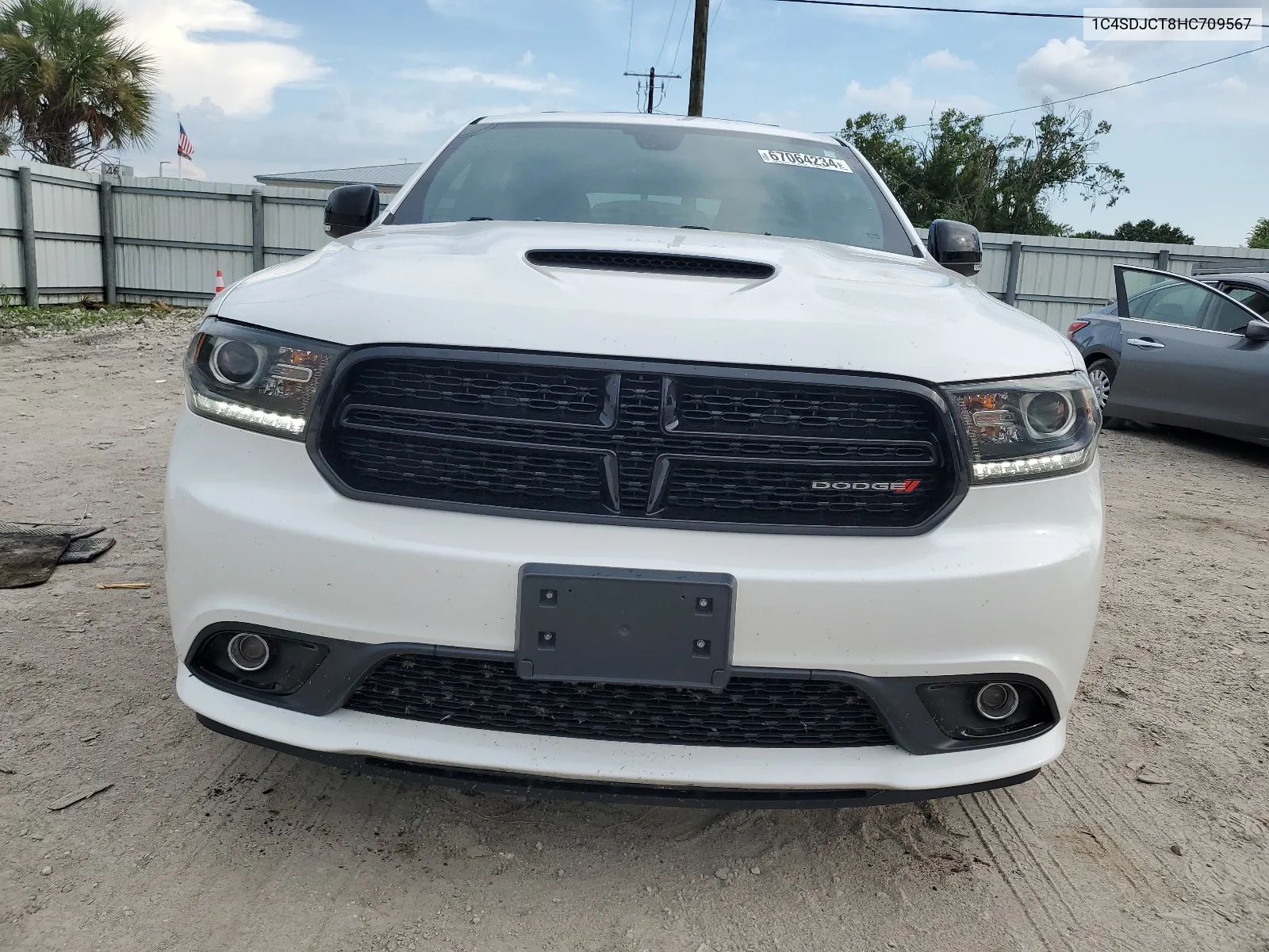 2017 Dodge Durango R/T VIN: 1C4SDJCT8HC709567 Lot: 67064234