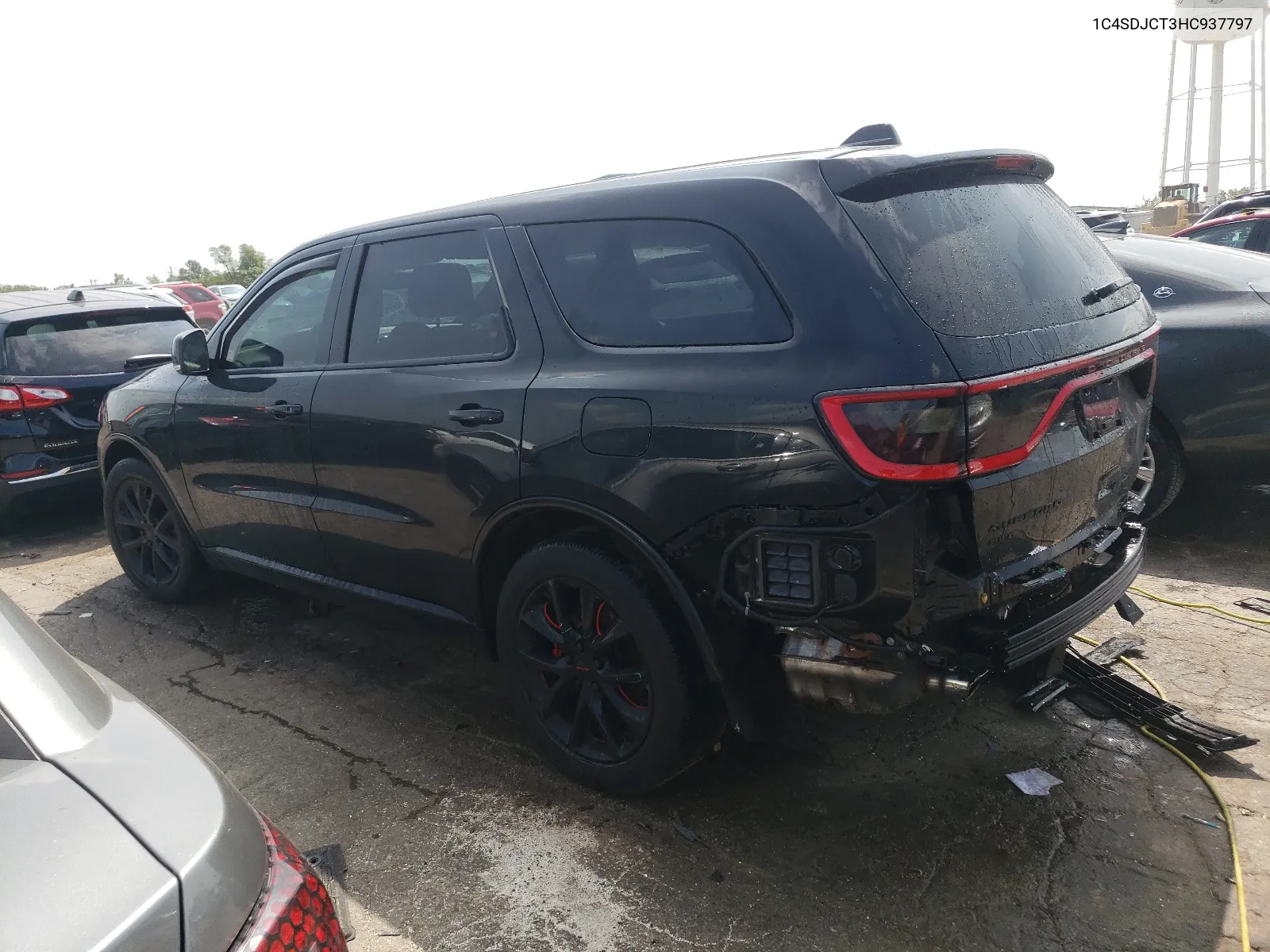 2017 Dodge Durango R/T VIN: 1C4SDJCT3HC937797 Lot: 67326684