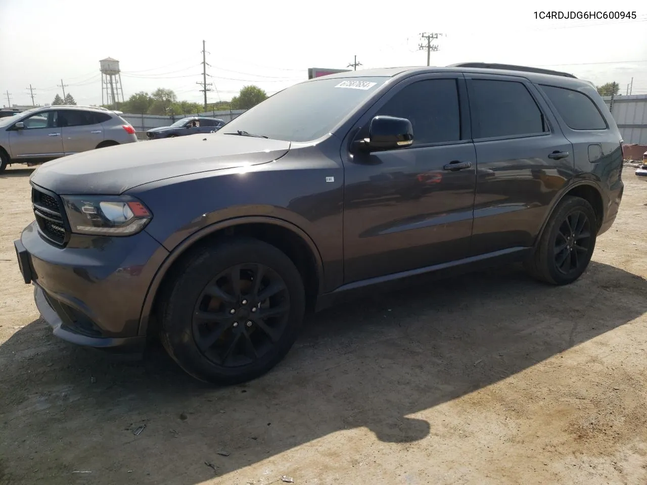 2017 Dodge Durango Gt VIN: 1C4RDJDG6HC600945 Lot: 67587654