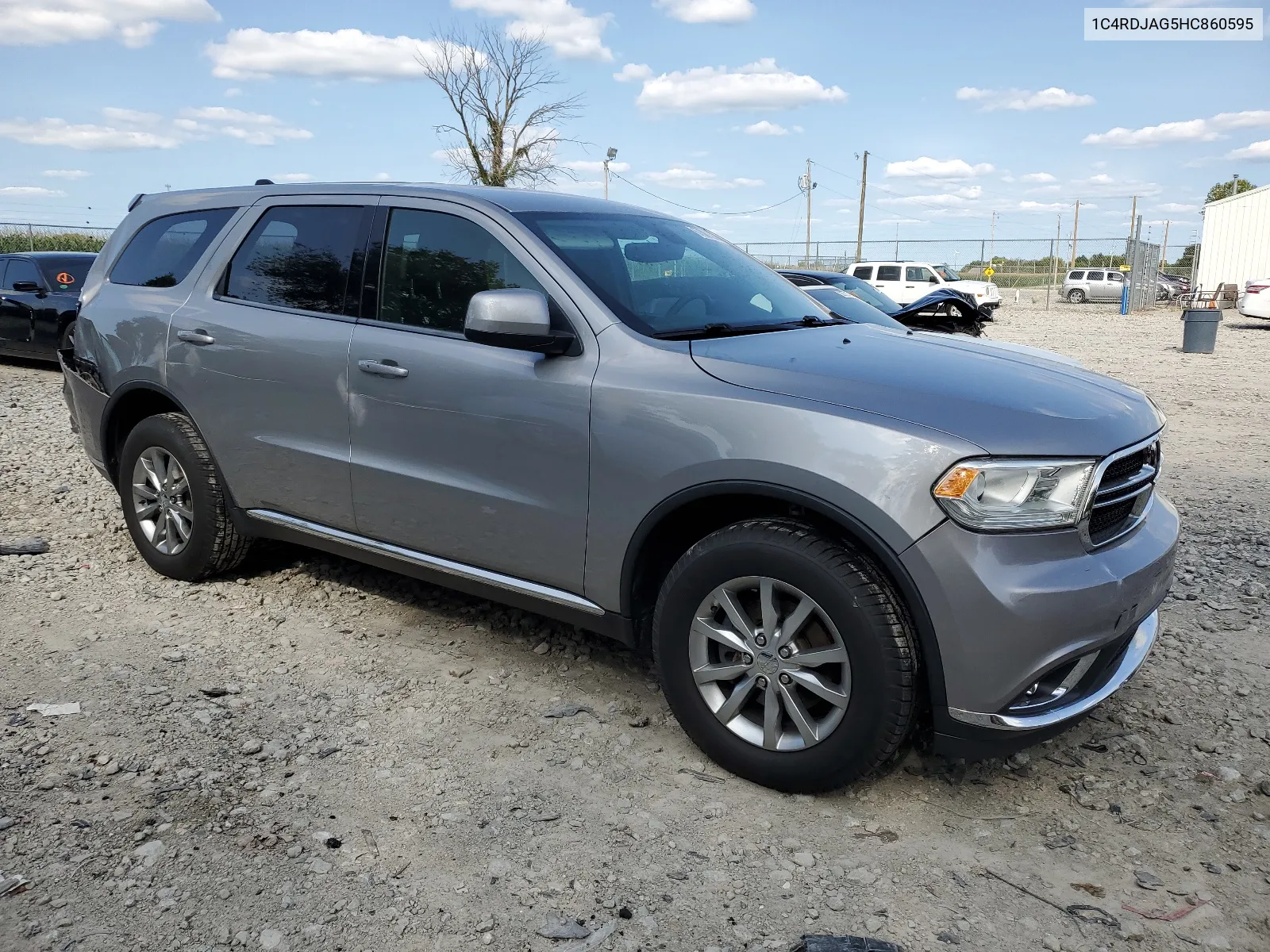 2017 Dodge Durango Sxt VIN: 1C4RDJAG5HC860595 Lot: 67882094