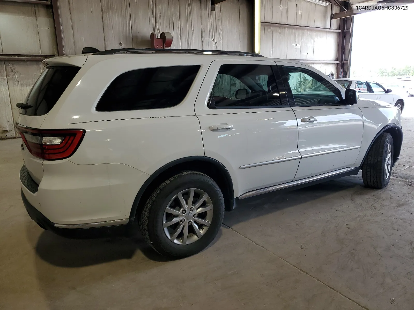 2017 Dodge Durango Sxt VIN: 1C4RDJAG5HC806729 Lot: 68031534