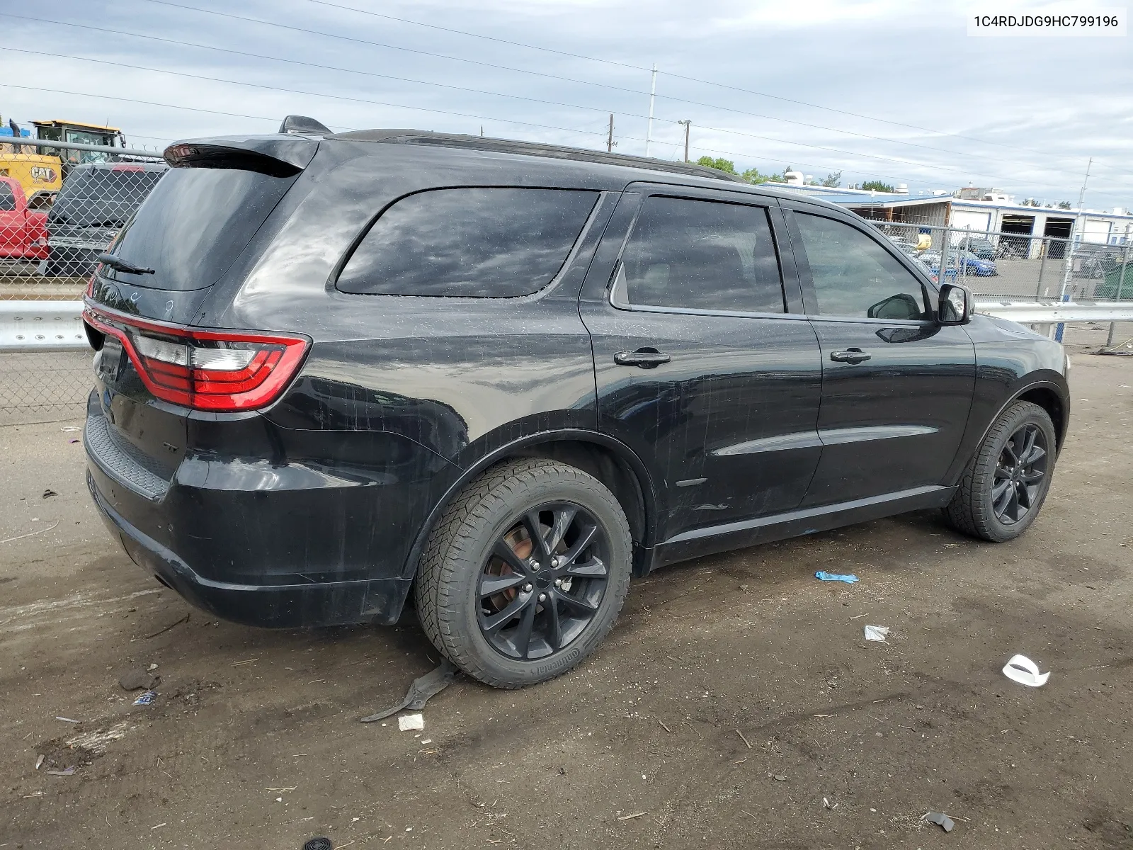 2017 Dodge Durango Gt VIN: 1C4RDJDG9HC799196 Lot: 68555614