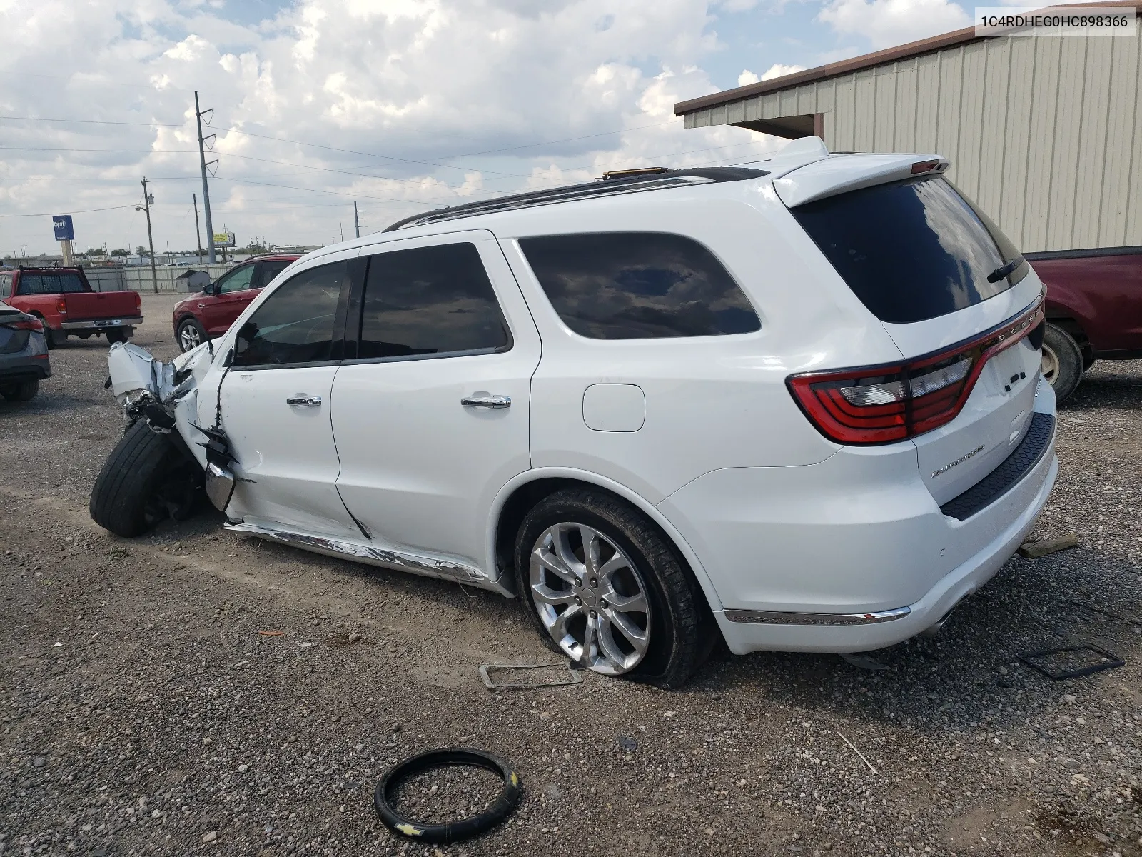 1C4RDHEG0HC898366 2017 Dodge Durango Citadel