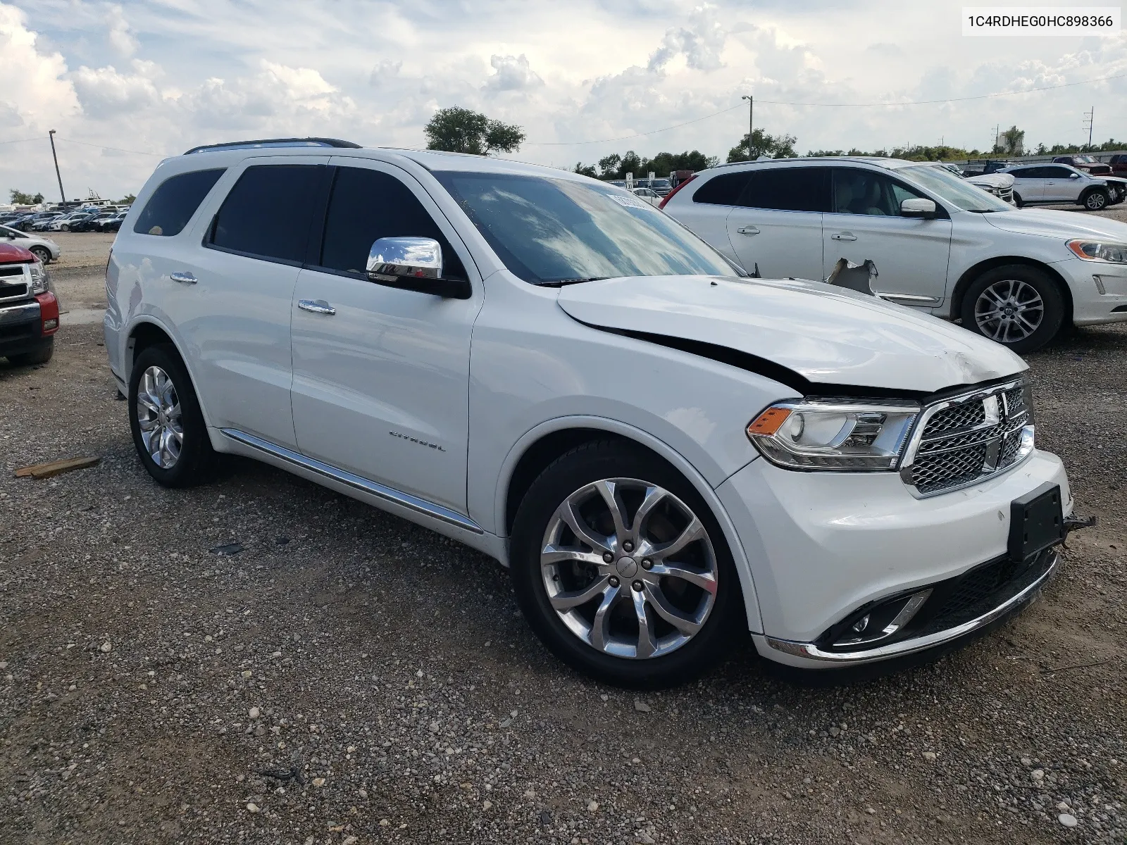 2017 Dodge Durango Citadel VIN: 1C4RDHEG0HC898366 Lot: 68792884