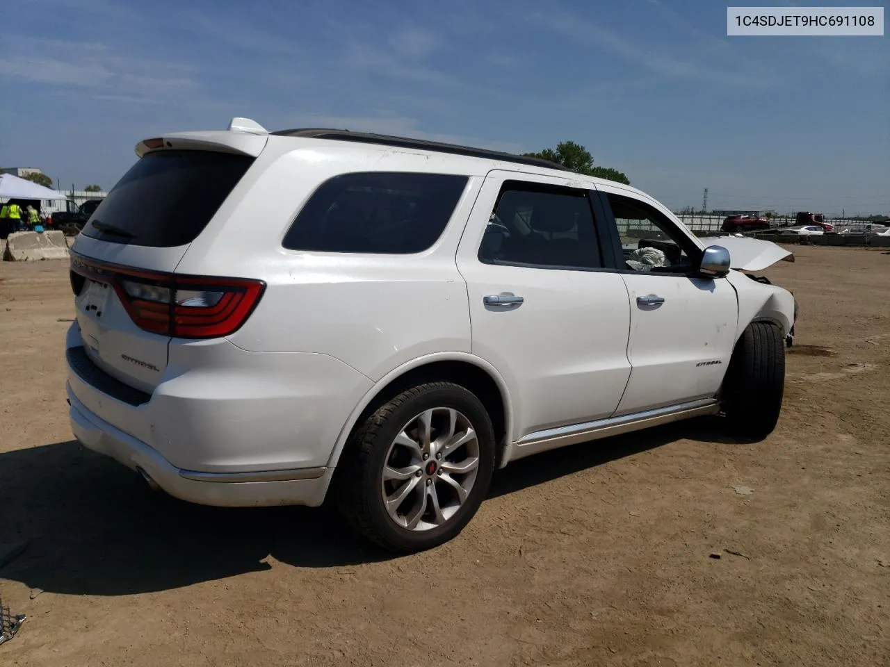 2017 Dodge Durango Citadel VIN: 1C4SDJET9HC691108 Lot: 69275754