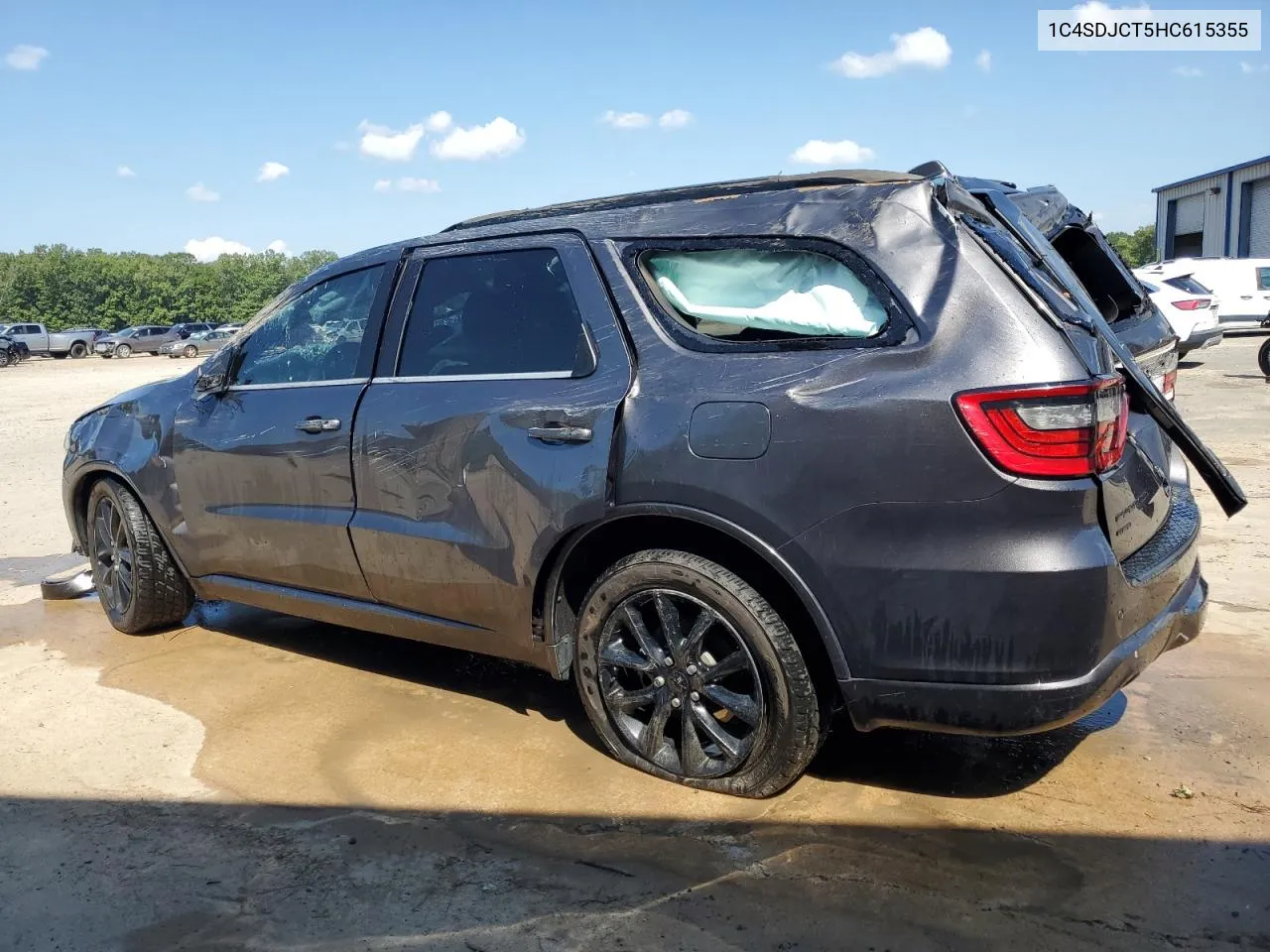 2017 Dodge Durango R/T VIN: 1C4SDJCT5HC615355 Lot: 69601874