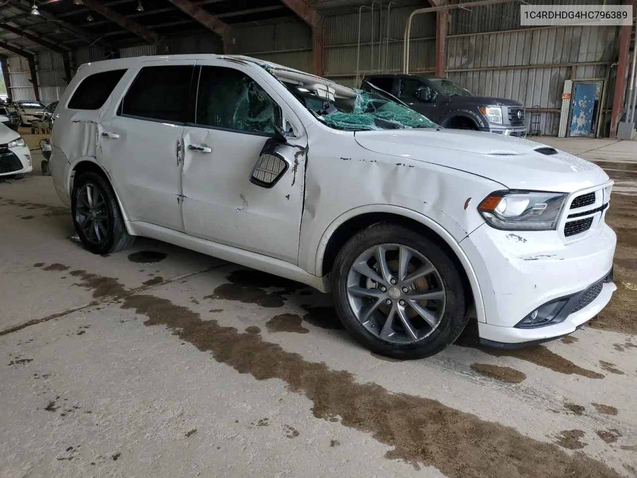 2017 Dodge Durango Gt VIN: 1C4RDHDG4HC796389 Lot: 69681494