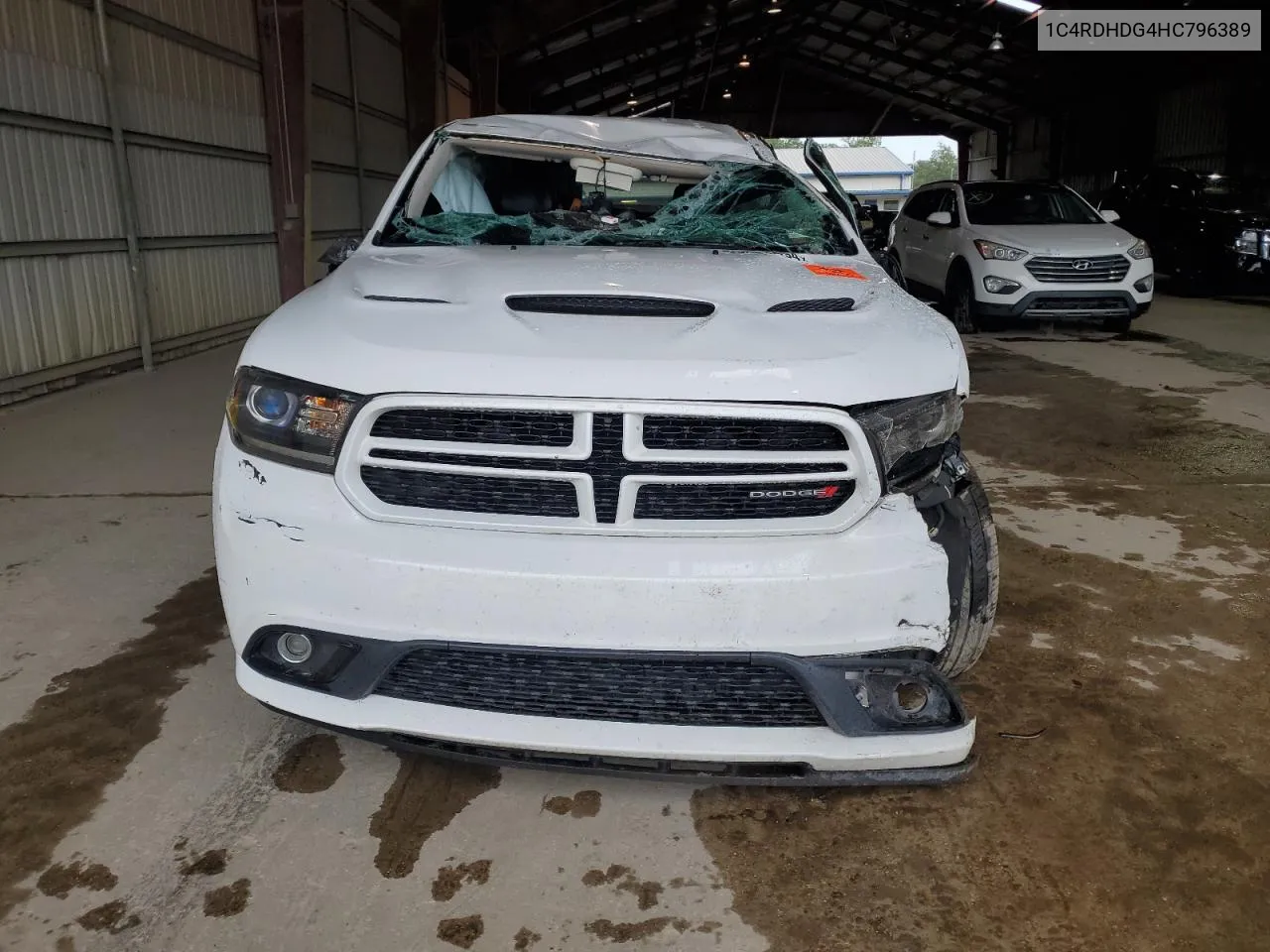 1C4RDHDG4HC796389 2017 Dodge Durango Gt