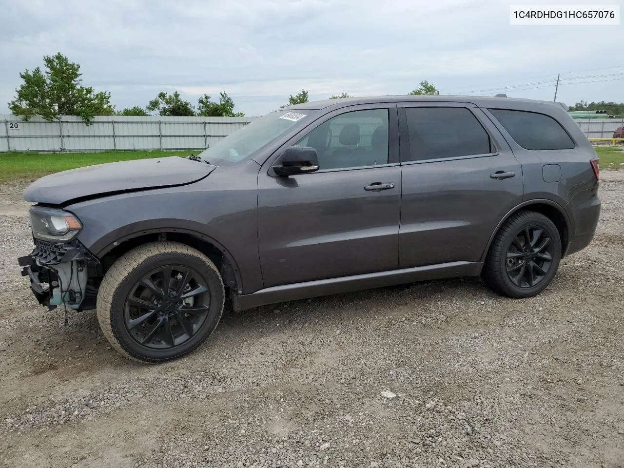 2017 Dodge Durango Gt VIN: 1C4RDHDG1HC657076 Lot: 69688504