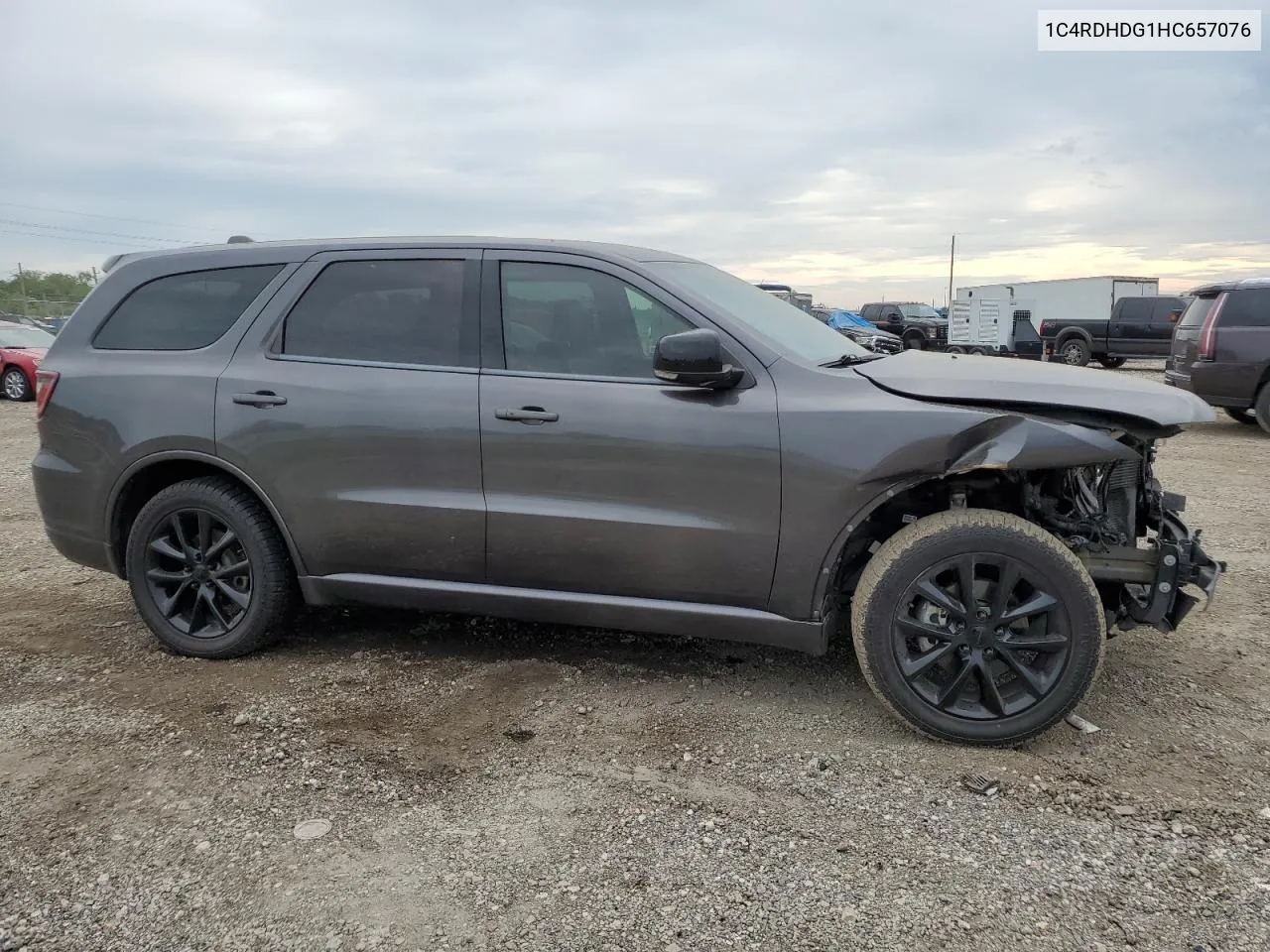 2017 Dodge Durango Gt VIN: 1C4RDHDG1HC657076 Lot: 69688504