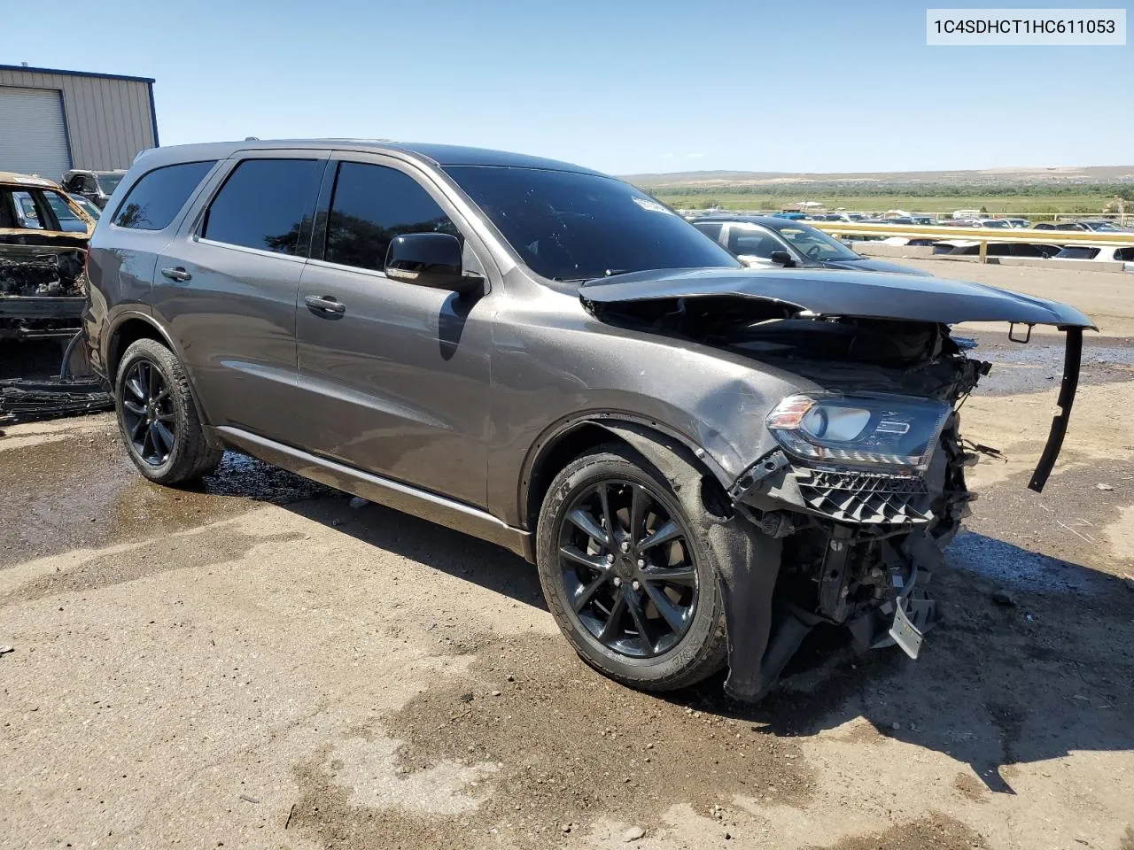 2017 Dodge Durango R/T VIN: 1C4SDHCT1HC611053 Lot: 69723454