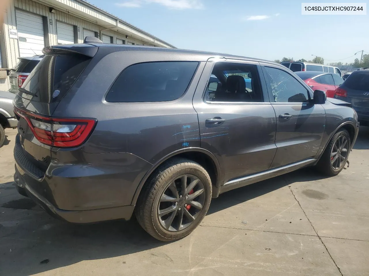 2017 Dodge Durango R/T VIN: 1C4SDJCTXHC907244 Lot: 69934434