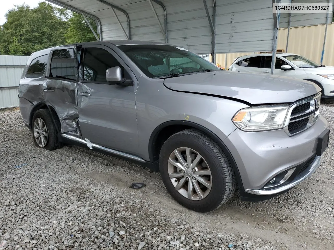 2017 Dodge Durango Sxt VIN: 1C4RDHAG7HC680527 Lot: 70550374