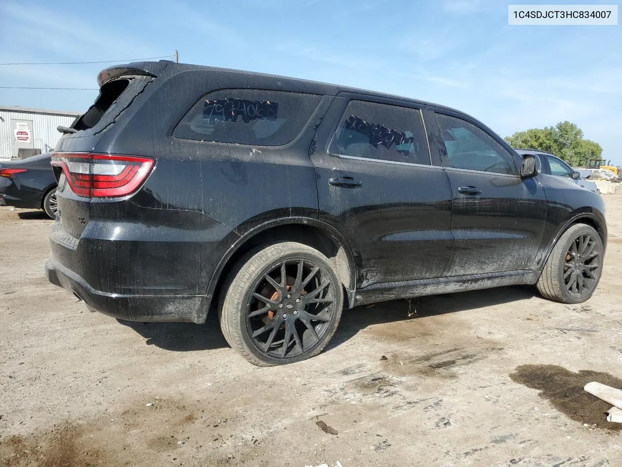 2017 Dodge Durango R/T VIN: 1C4SDJCT3HC834007 Lot: 70695614