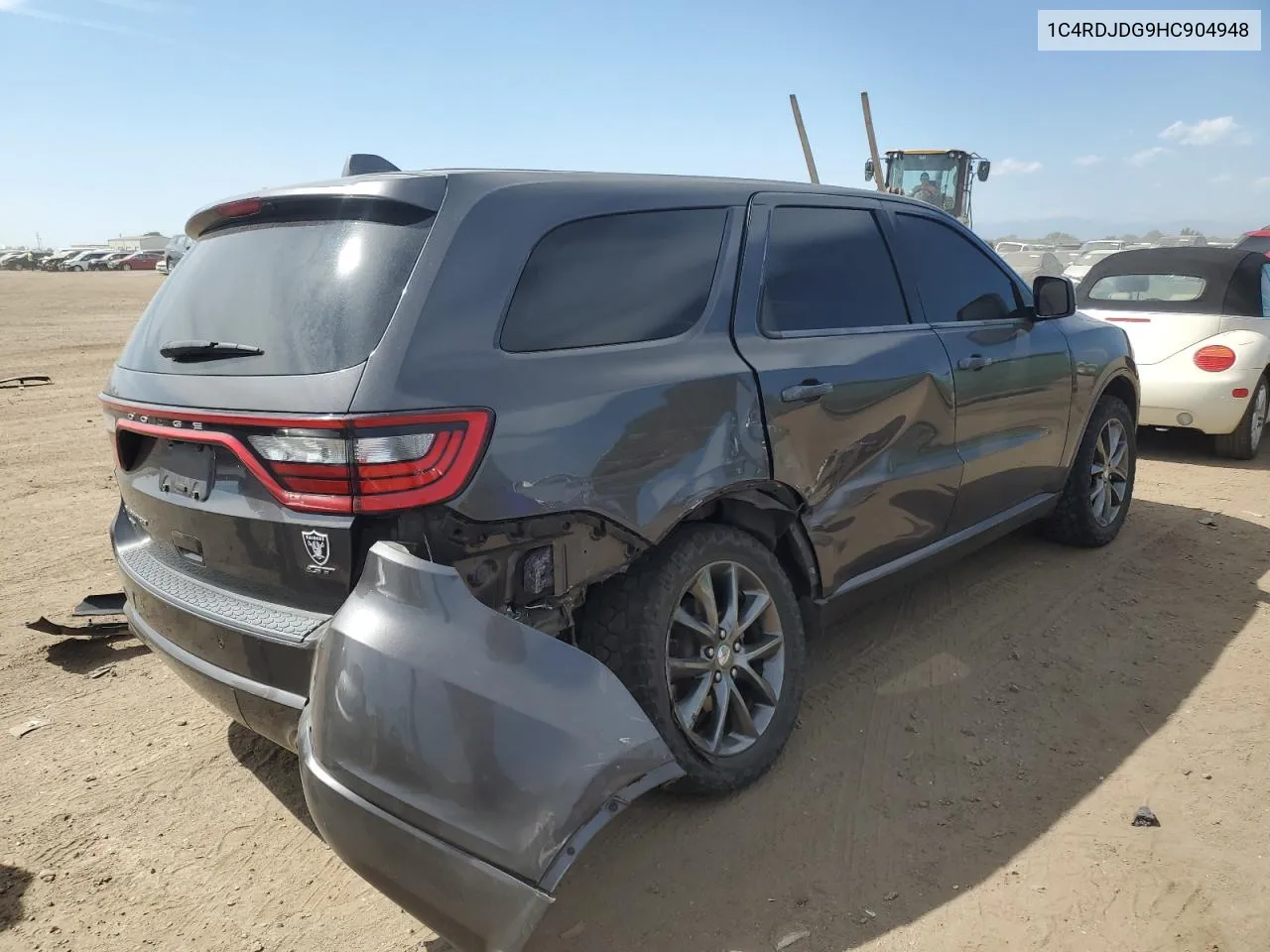 2017 Dodge Durango Gt VIN: 1C4RDJDG9HC904948 Lot: 71112744