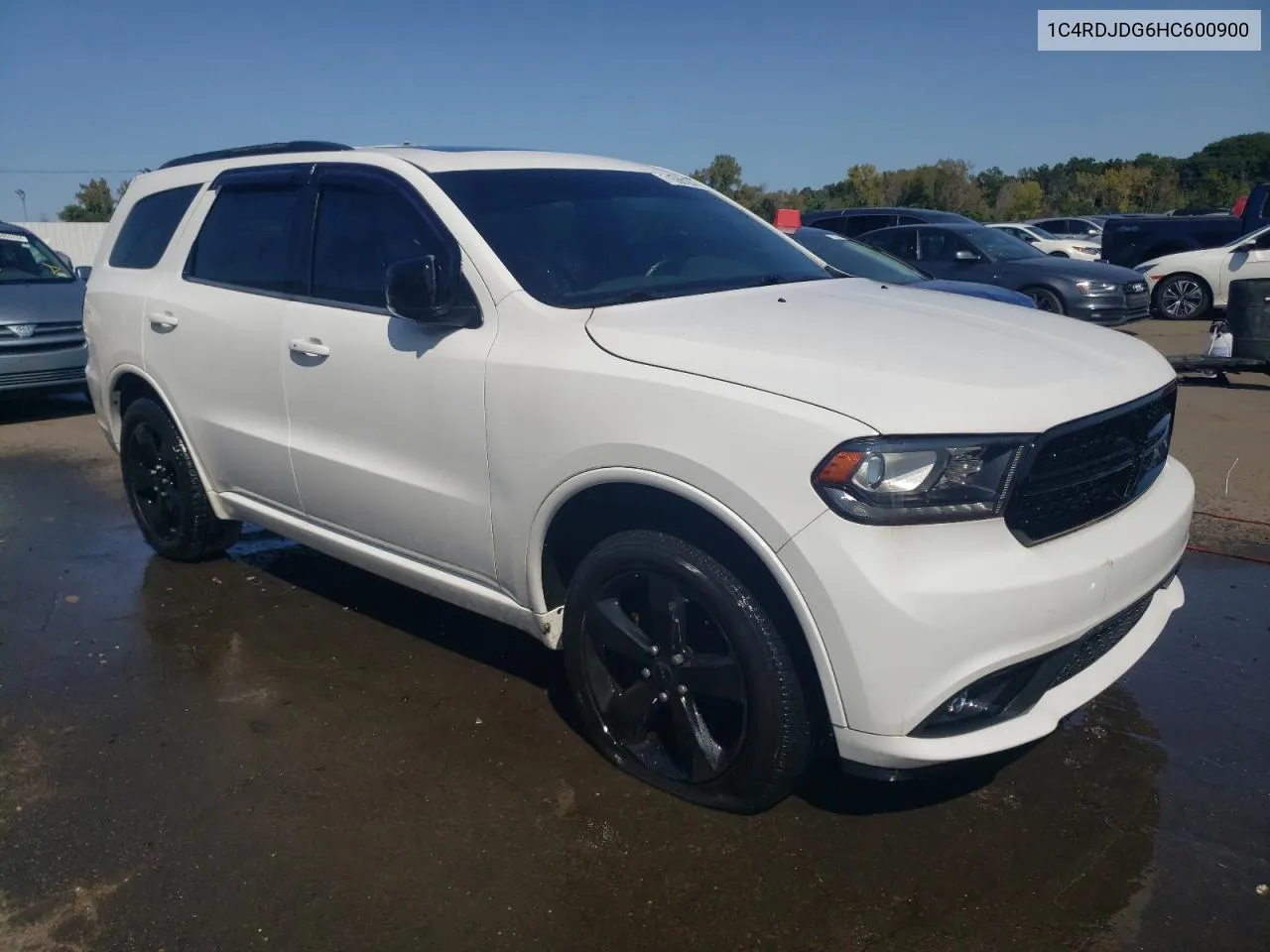 1C4RDJDG6HC600900 2017 Dodge Durango Gt