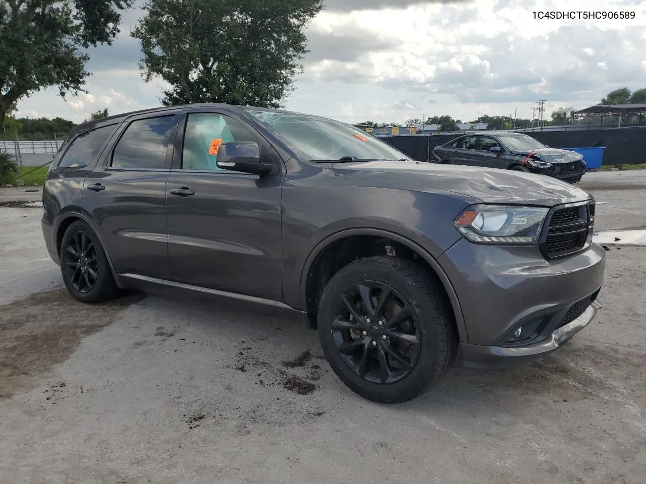 2017 Dodge Durango R/T VIN: 1C4SDHCT5HC906589 Lot: 71661784