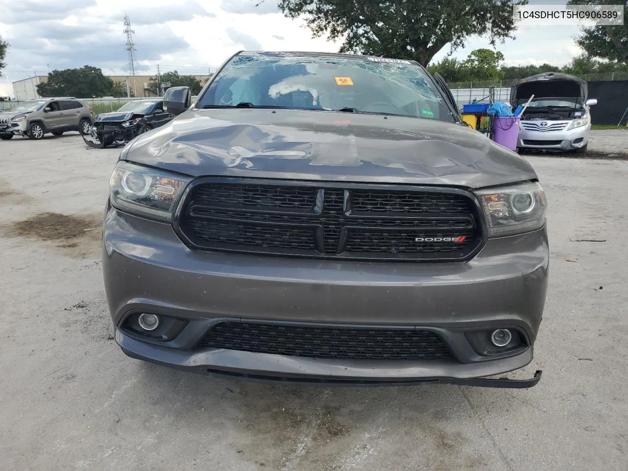 2017 Dodge Durango R/T VIN: 1C4SDHCT5HC906589 Lot: 71661784