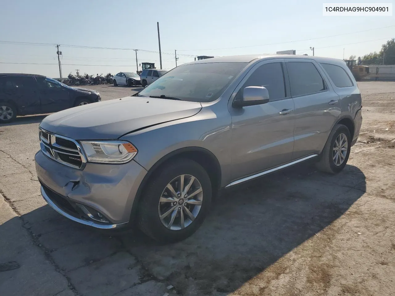 2017 Dodge Durango Sxt VIN: 1C4RDHAG9HC904901 Lot: 71792264